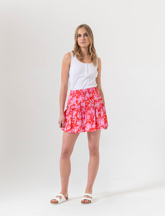 Top con scollo serafino da donna - Bianco