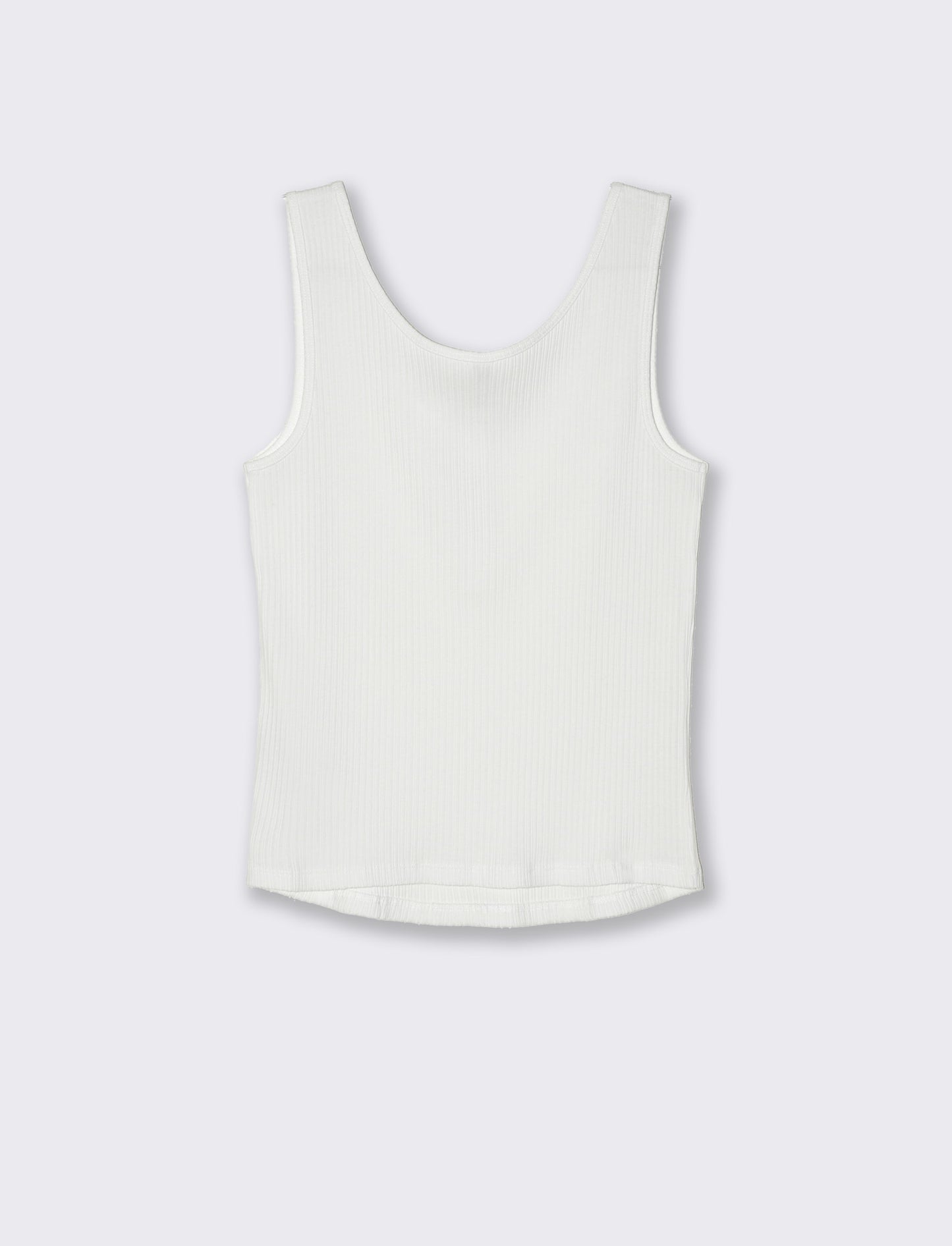 Top con scollo serafino da donna - Bianco