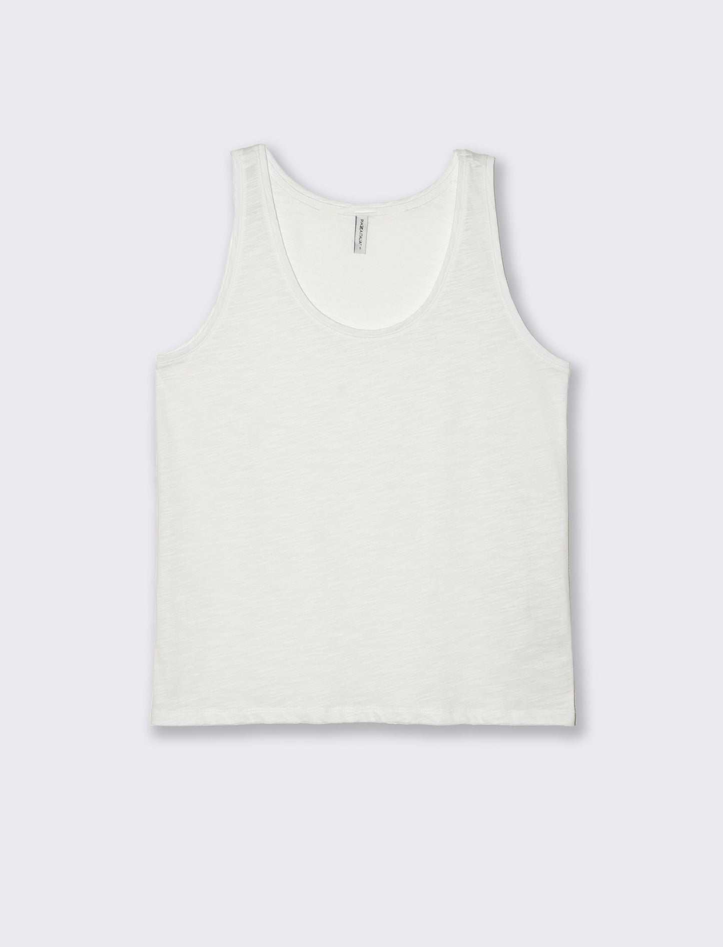 Woman's basic tank top for everyday wear - White