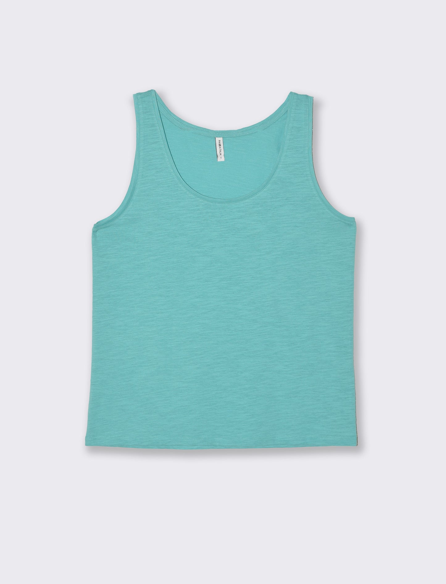 Woman's basic tank top for everyday wear - Sky blue