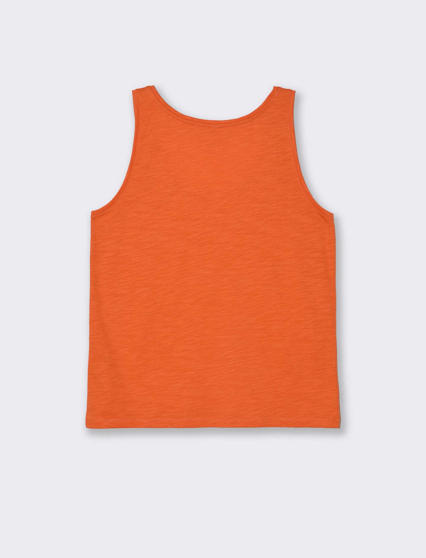 Woman's basic tank top for everyday wear - Orange