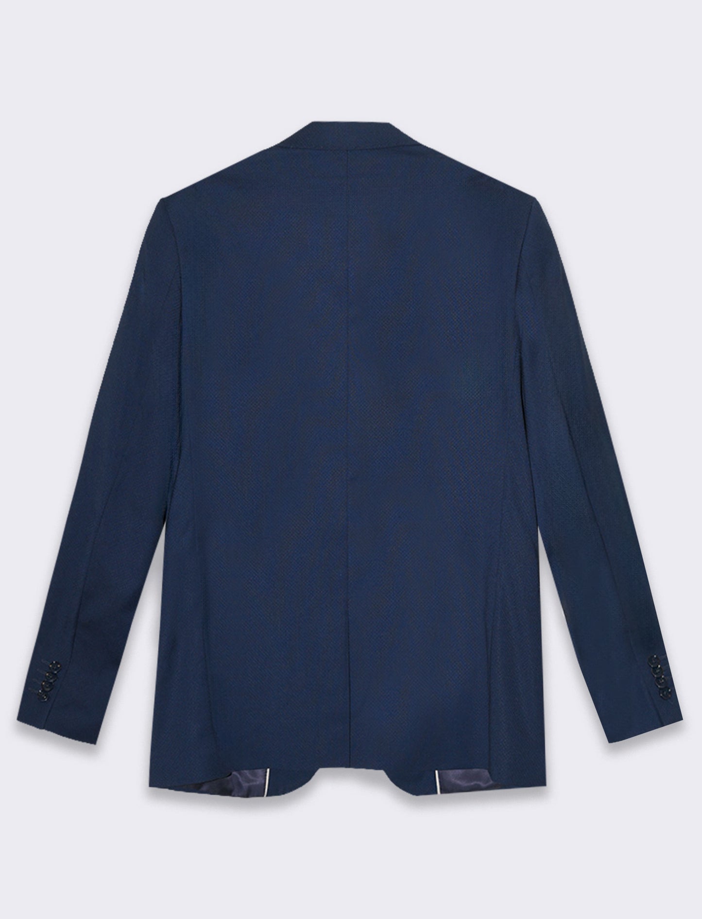 Man's jacquard blazer for complete look - Blue
