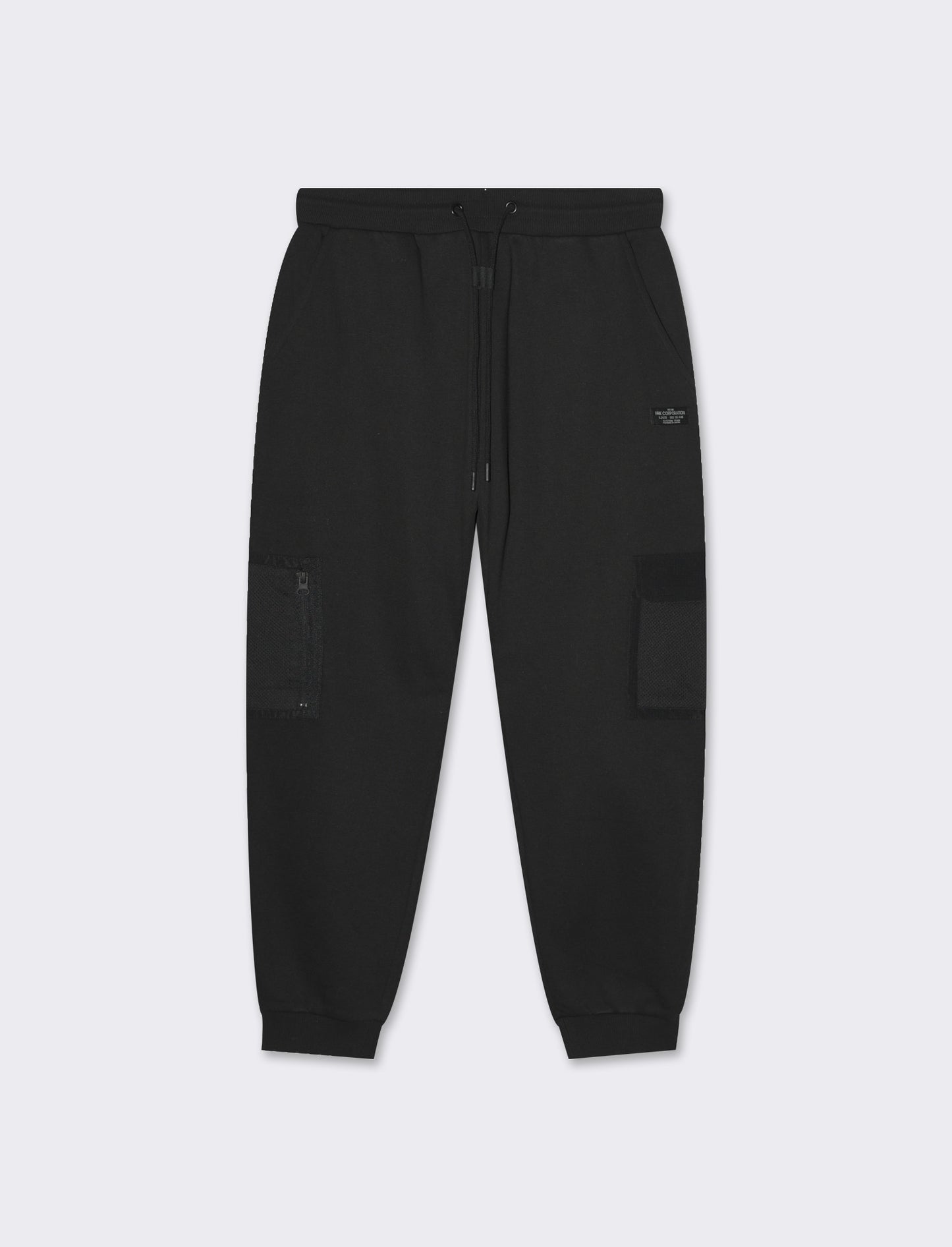 Man's baggy fit sweatpants with pockets - Black