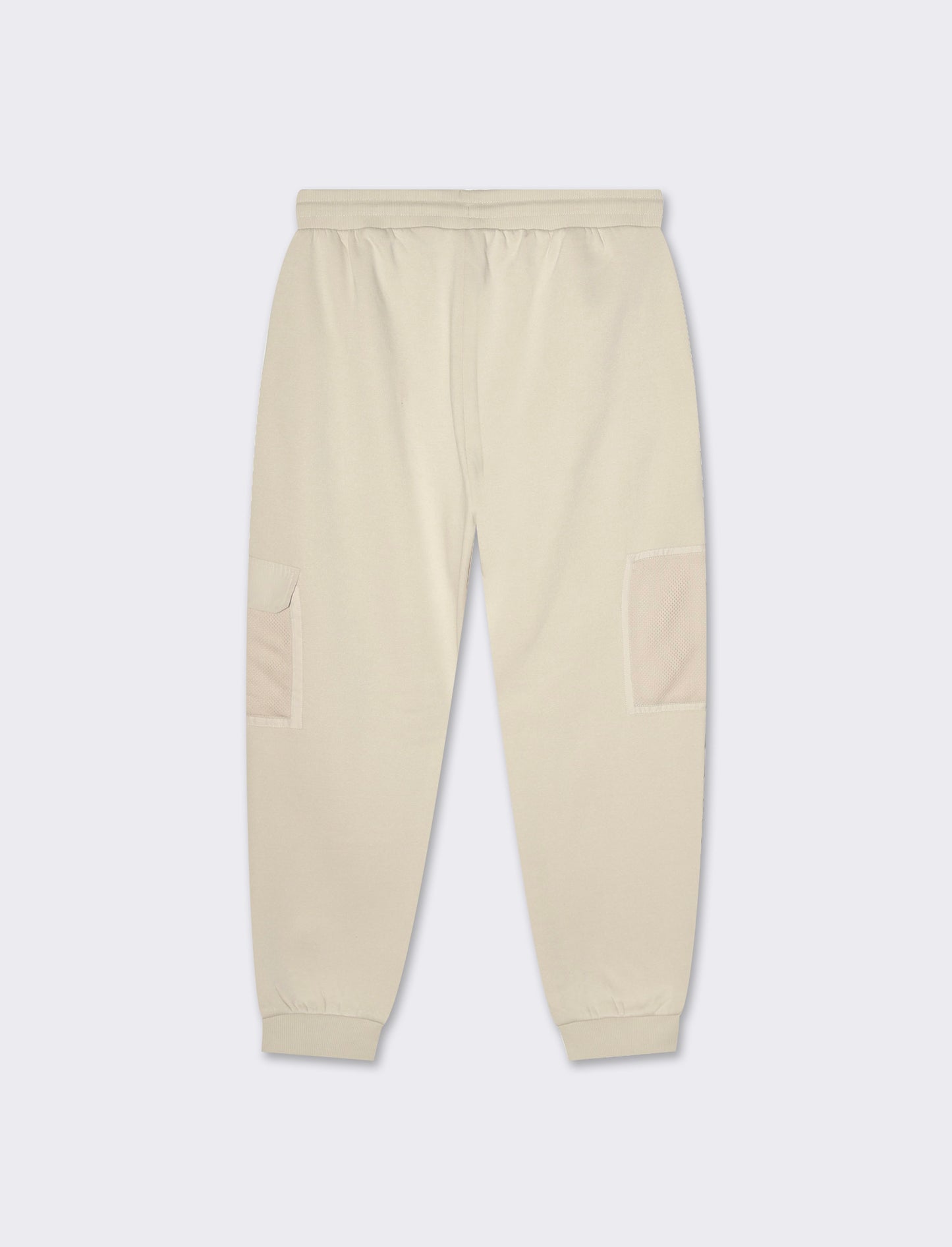 Man's baggy fit sweatpants with pockets - Beige