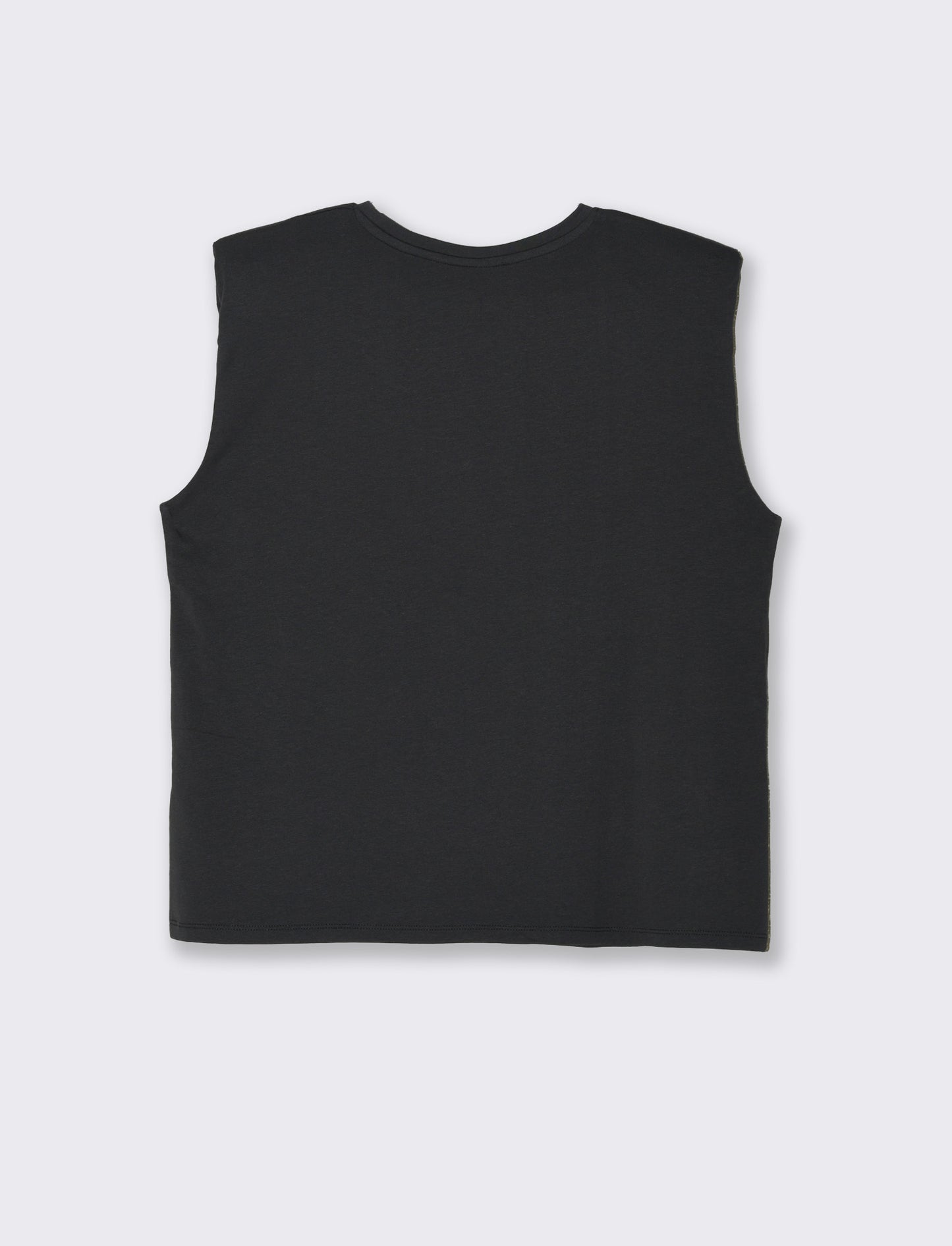 Woman's strappy t-shirt for stylish comfort - Black