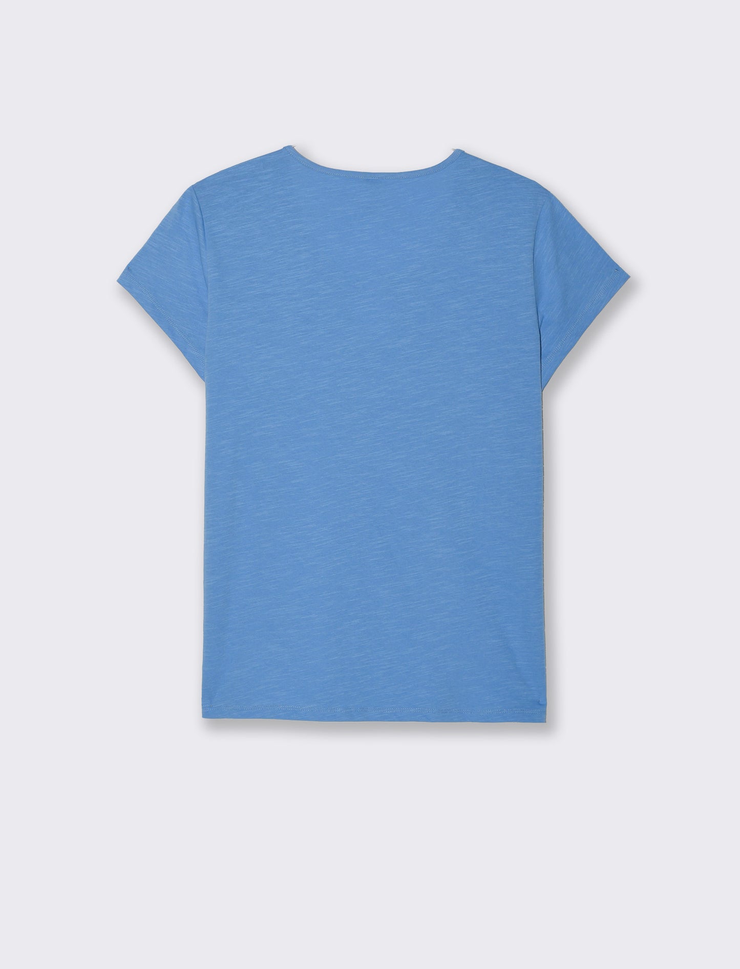 T-shirt con anello da donna - Bluette