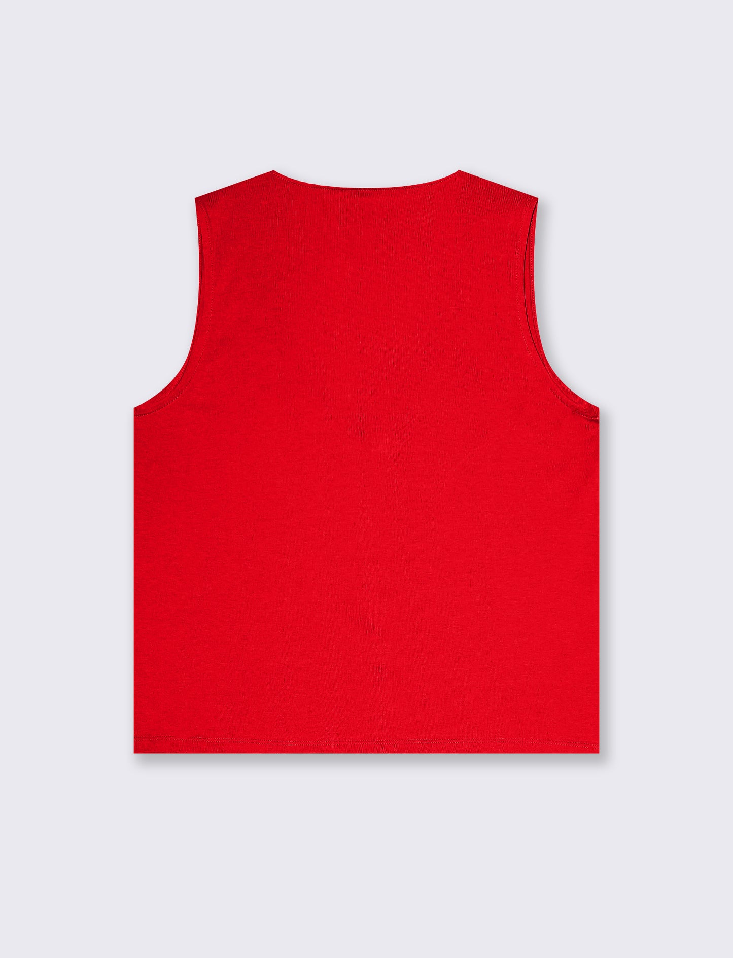 T-shirt con rouches da donna - Rosso scarlatto