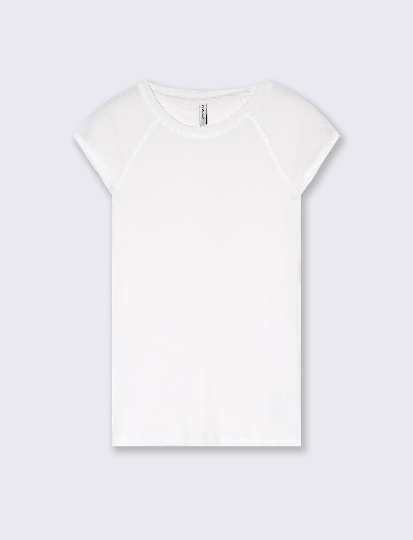 T-shirt basica da donna - Bianco