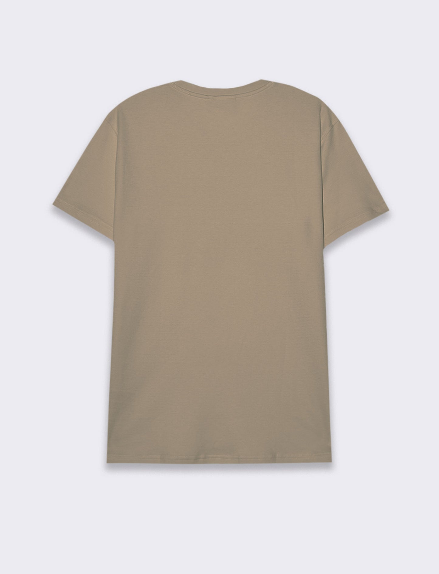 T-shirt in cotone struttura jacquard da uomo - Verde salvia