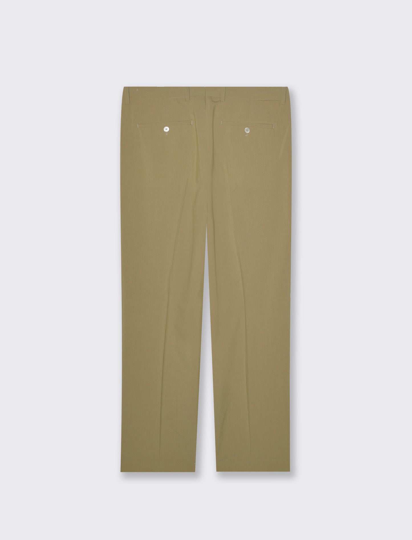 Pantaloni da completo relaxed fit da uomo - Verde
