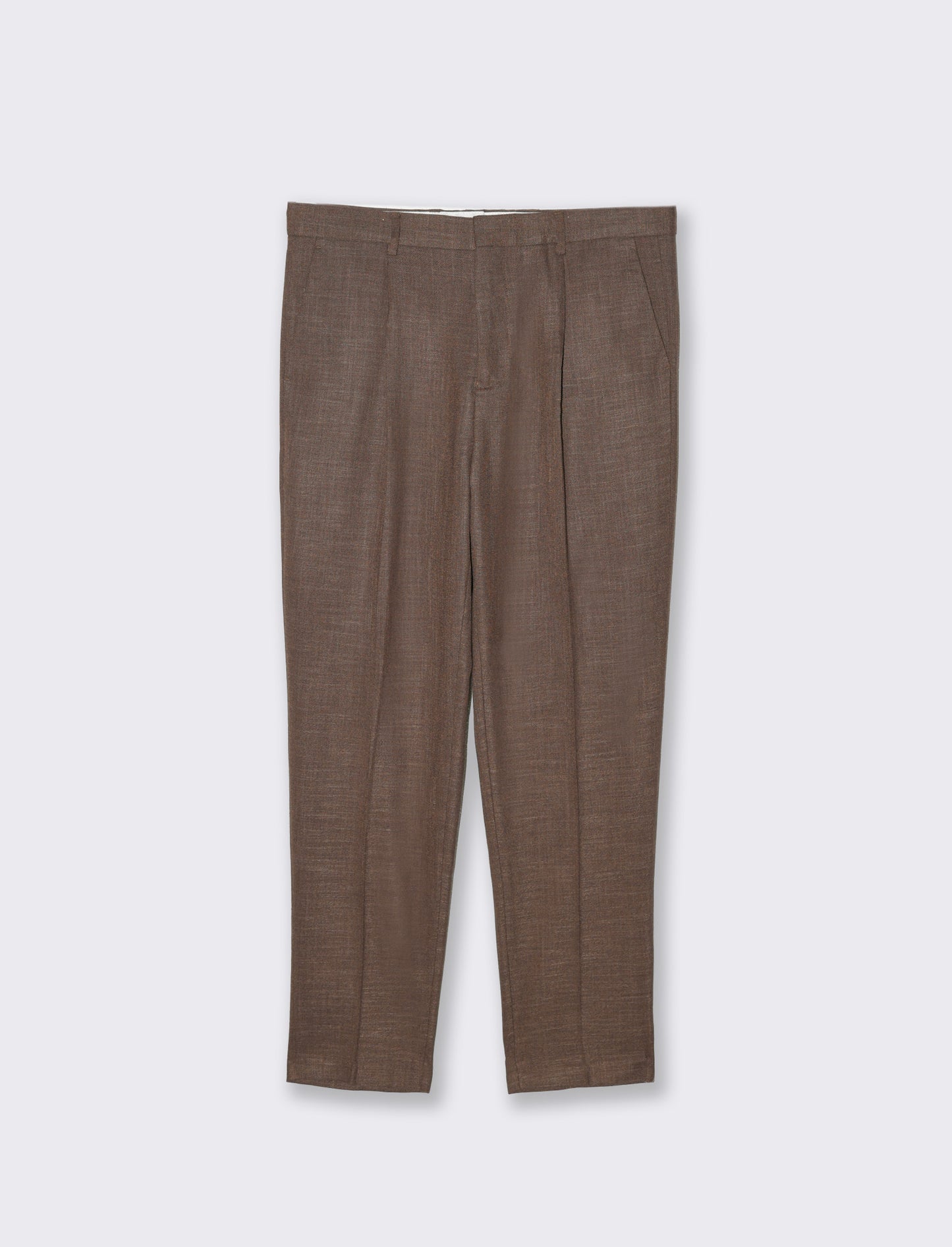 Pantaloni da completo formal fit da uomo - Moro