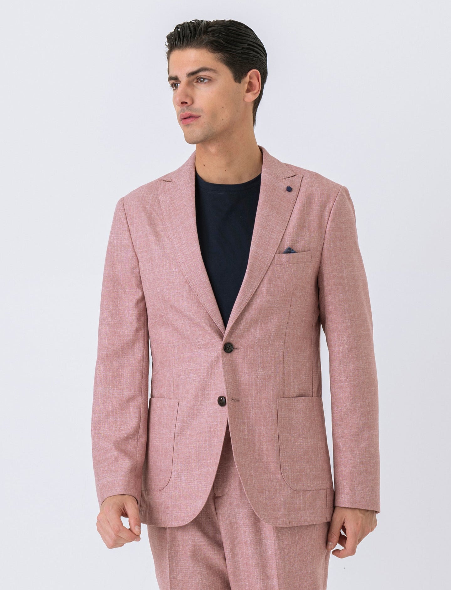 Man's formal fit blazer for complete look - Orange
