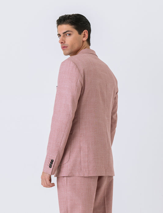Man's formal fit blazer for complete look - Orange