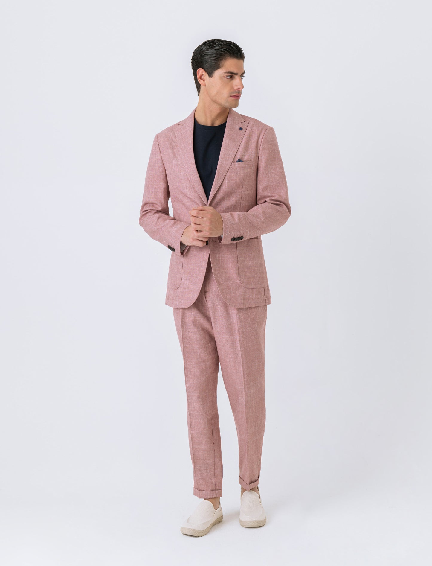 Man's formal fit blazer for complete look - Orange