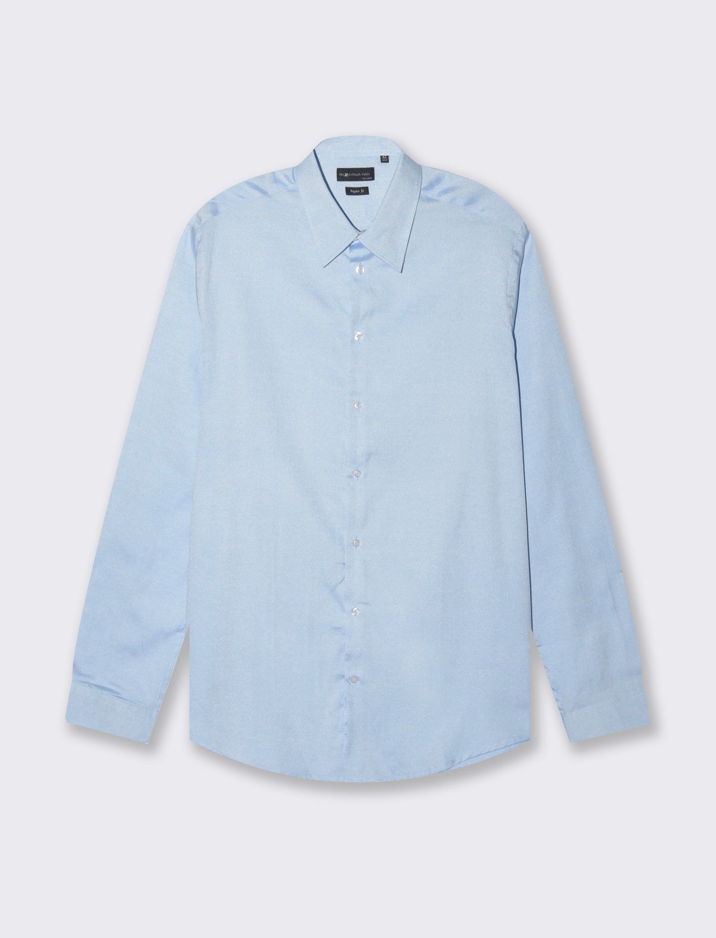 Man's regular fit oxford shirt - Sky blue