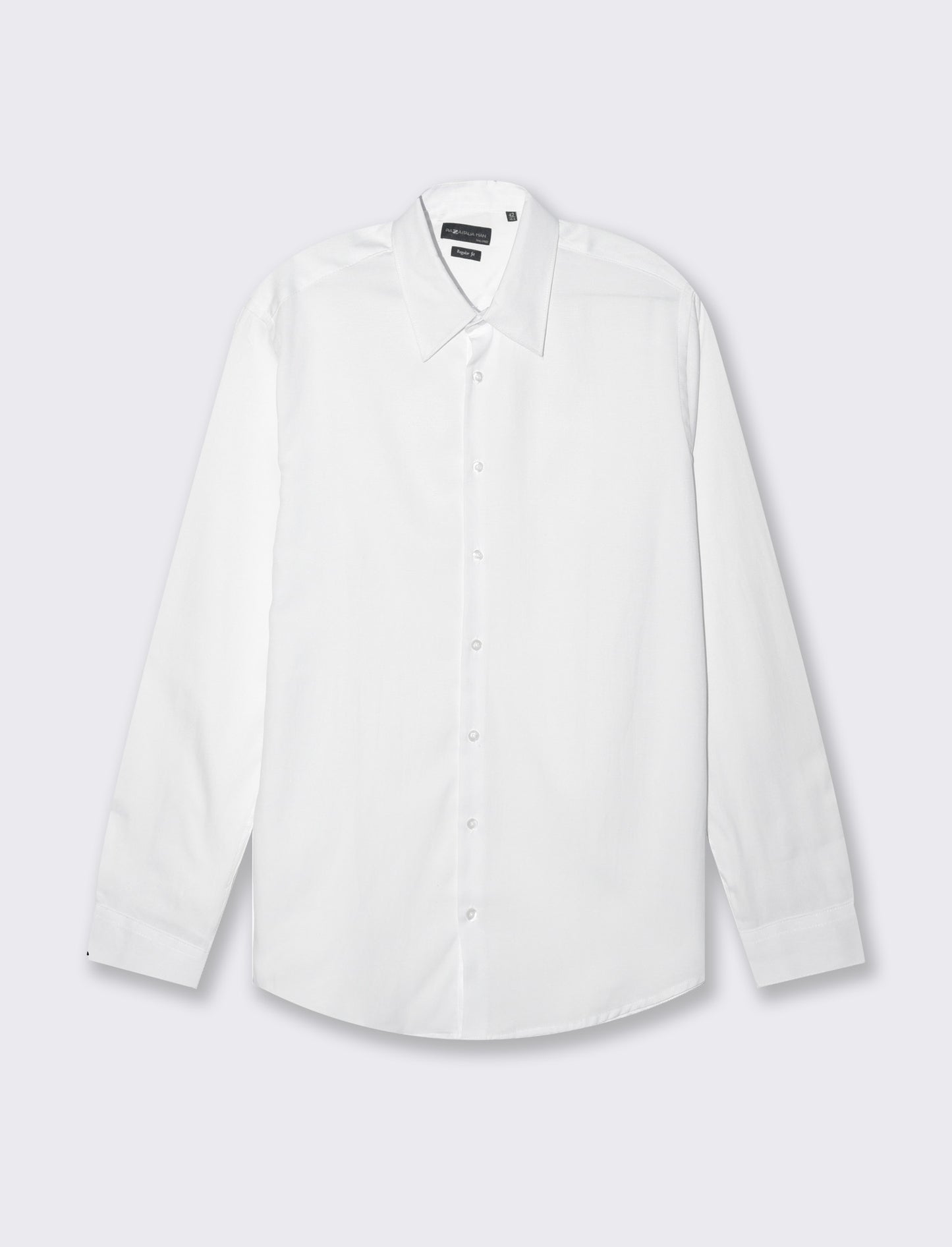 Man's regular fit oxford shirt - White