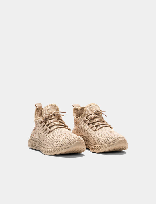 Sneakers da donna con strass - Beige