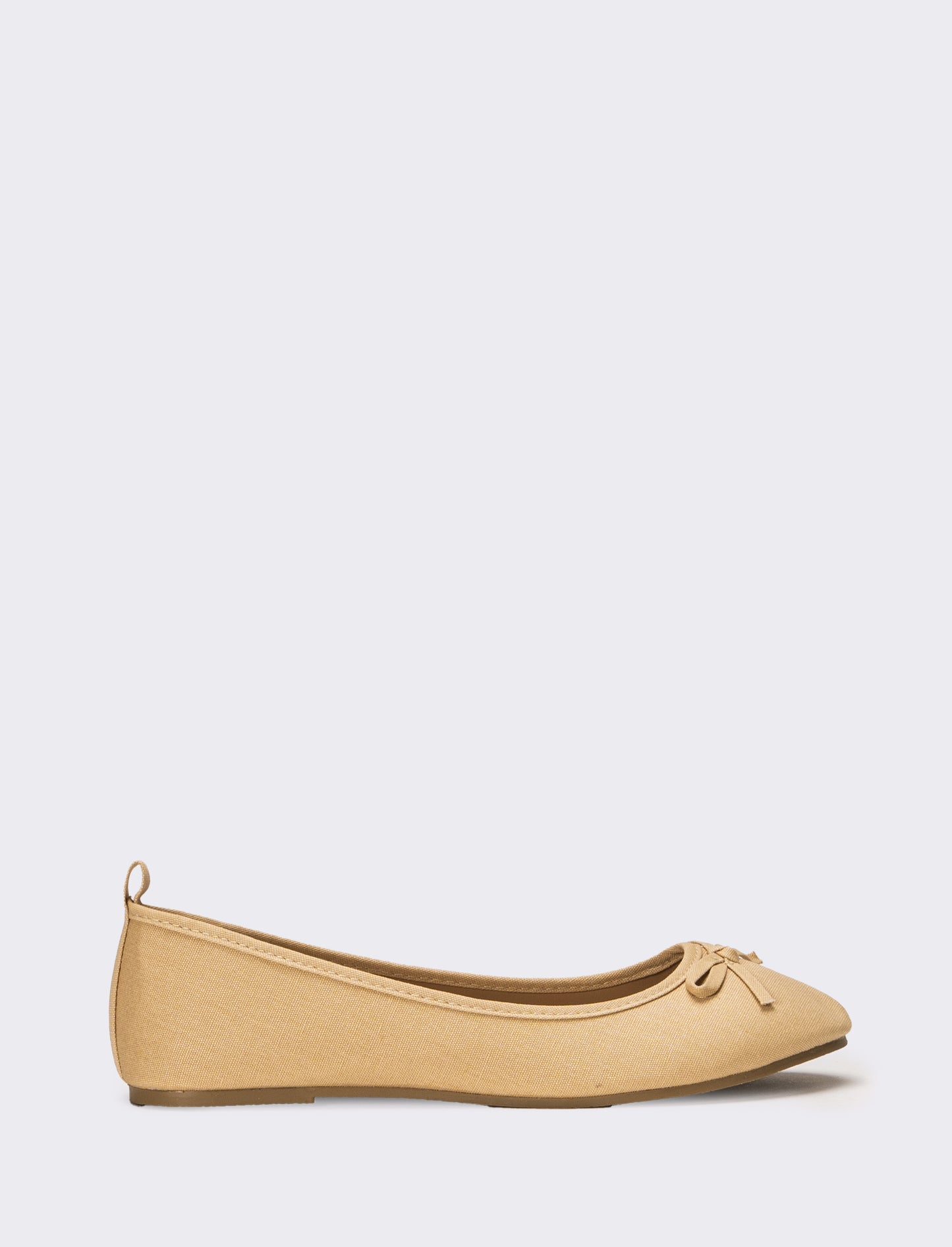 Ballerina con fiocco da donna - Beige
