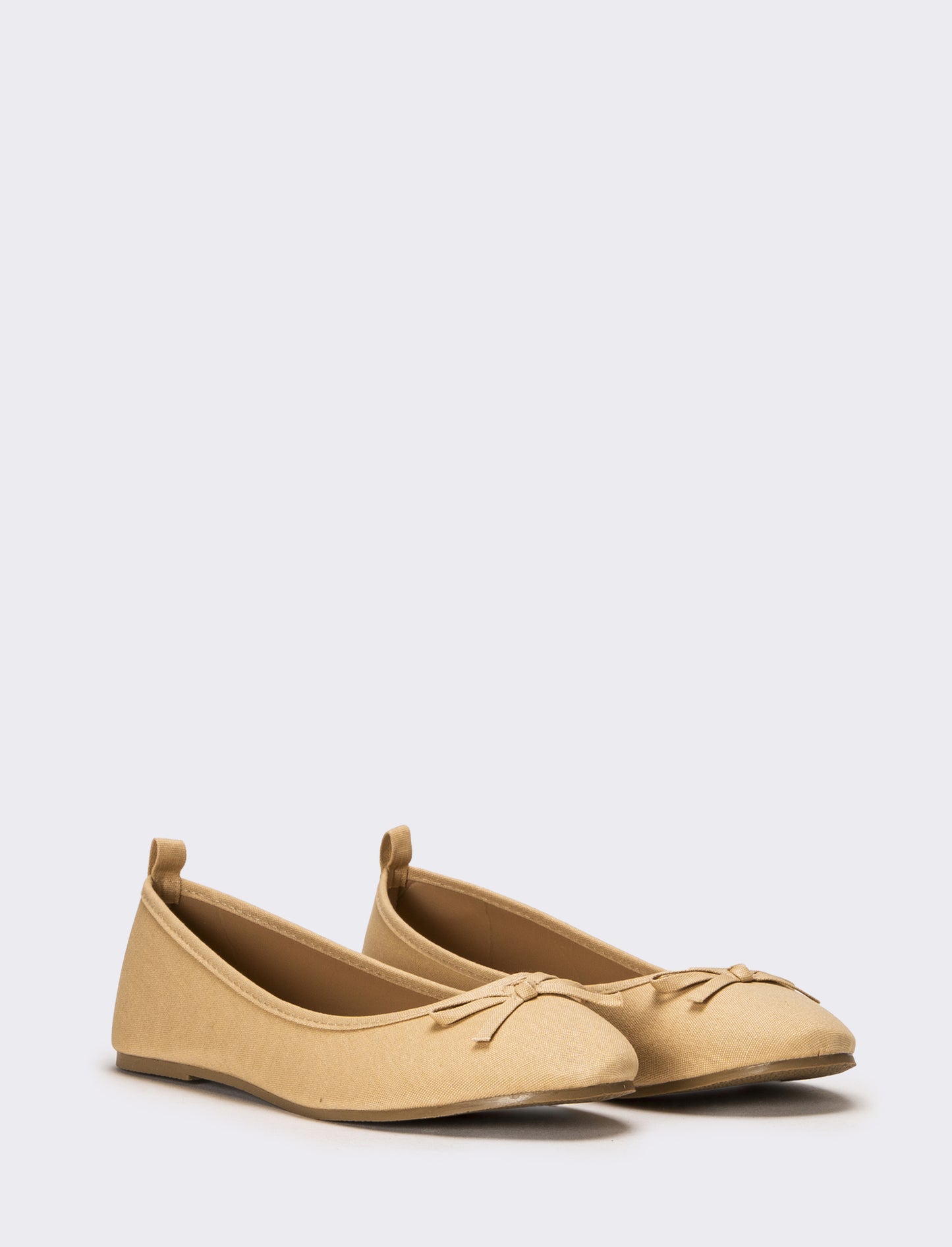 Ballerina con fiocco da donna - Beige