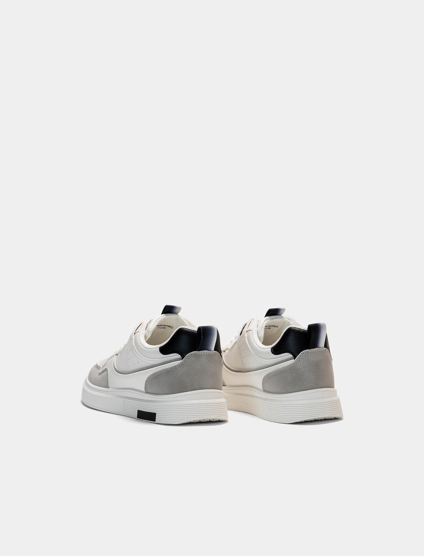 Sneakers con inserti da uomo - Bianco
