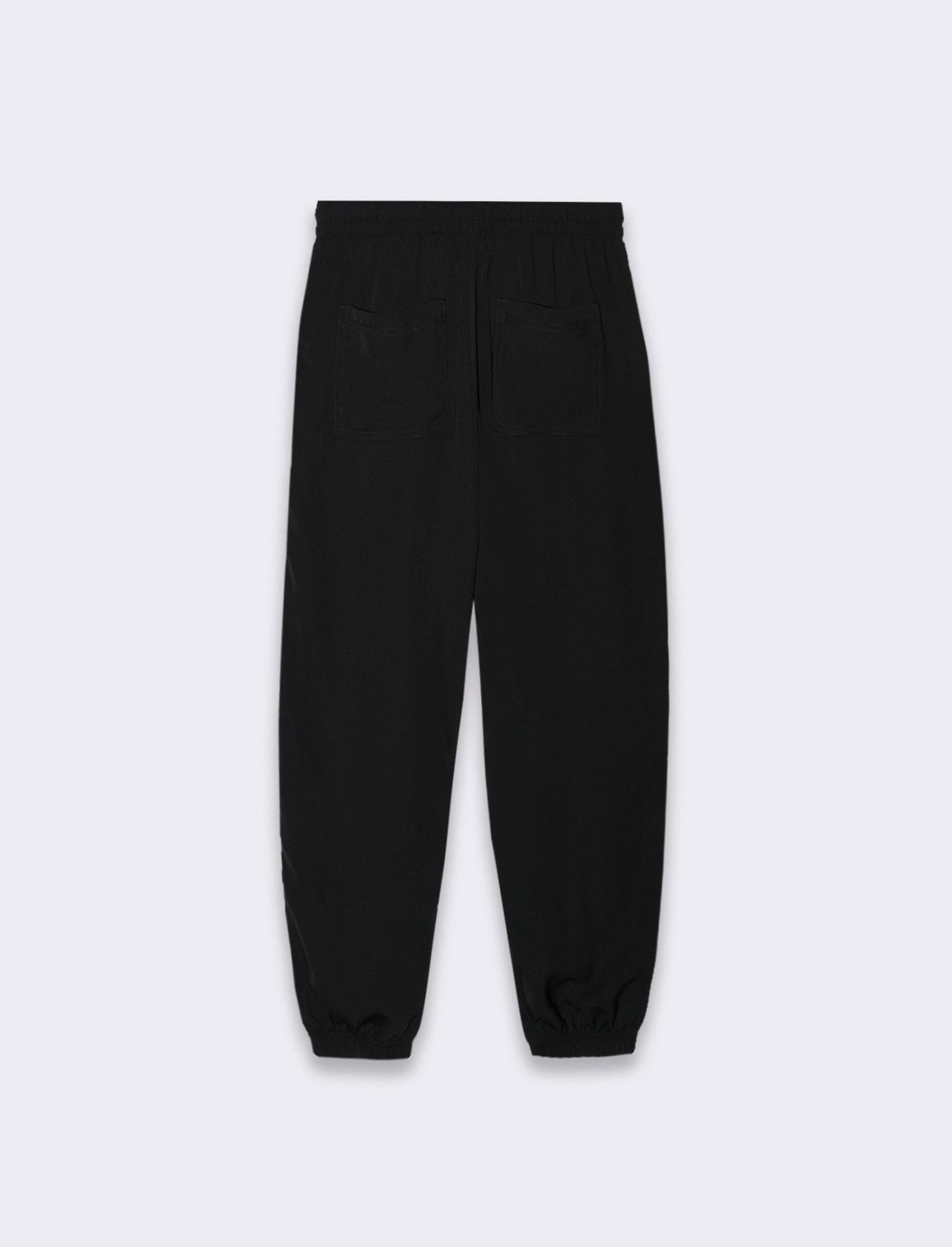 Woman's drawstring pants for comfort and style - Black