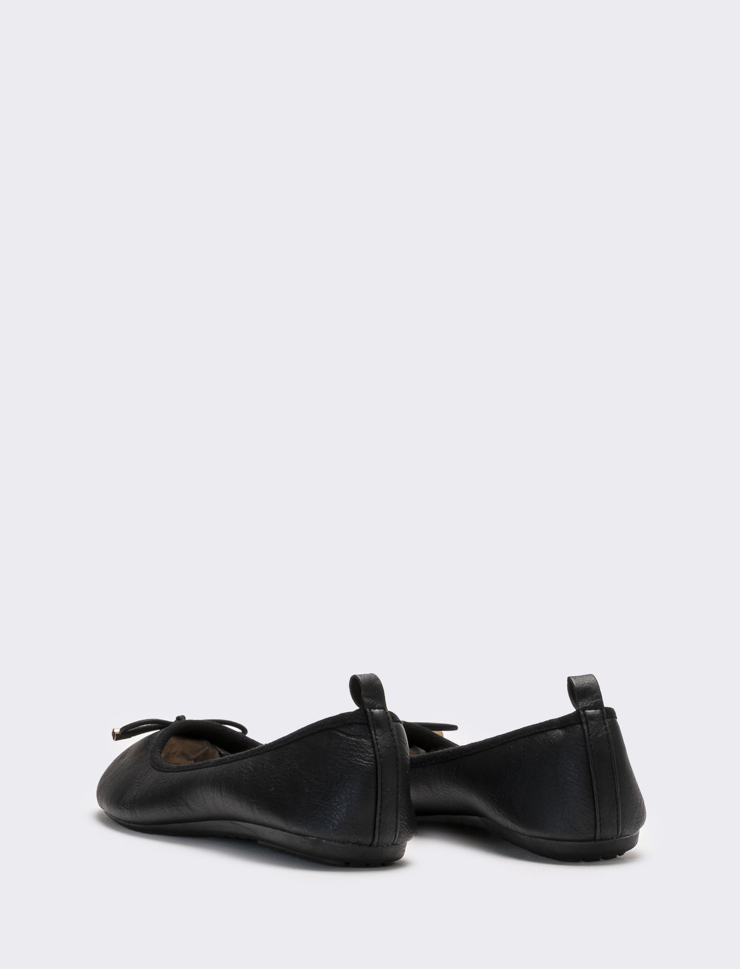 Ballerina da donna con fiocco - Nero