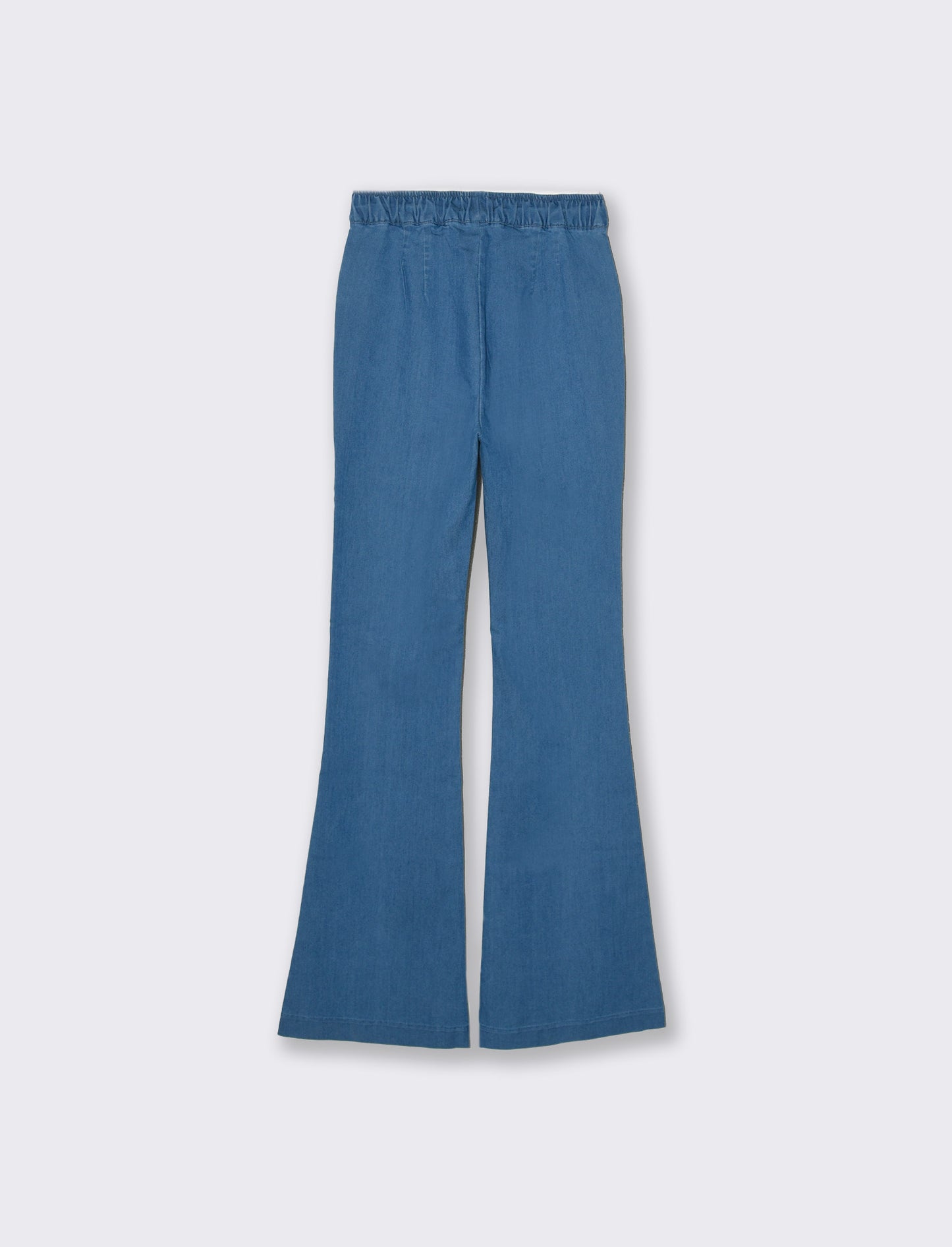 Pantalone a zampa da donna - Denim