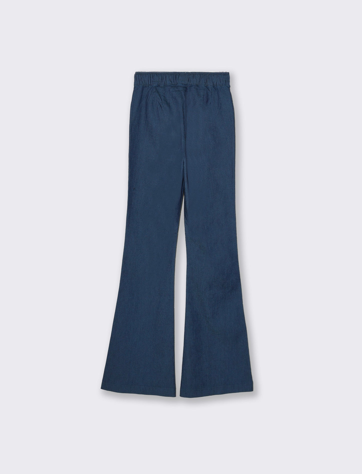 Woman's flared pants for stylish comfort - Blue