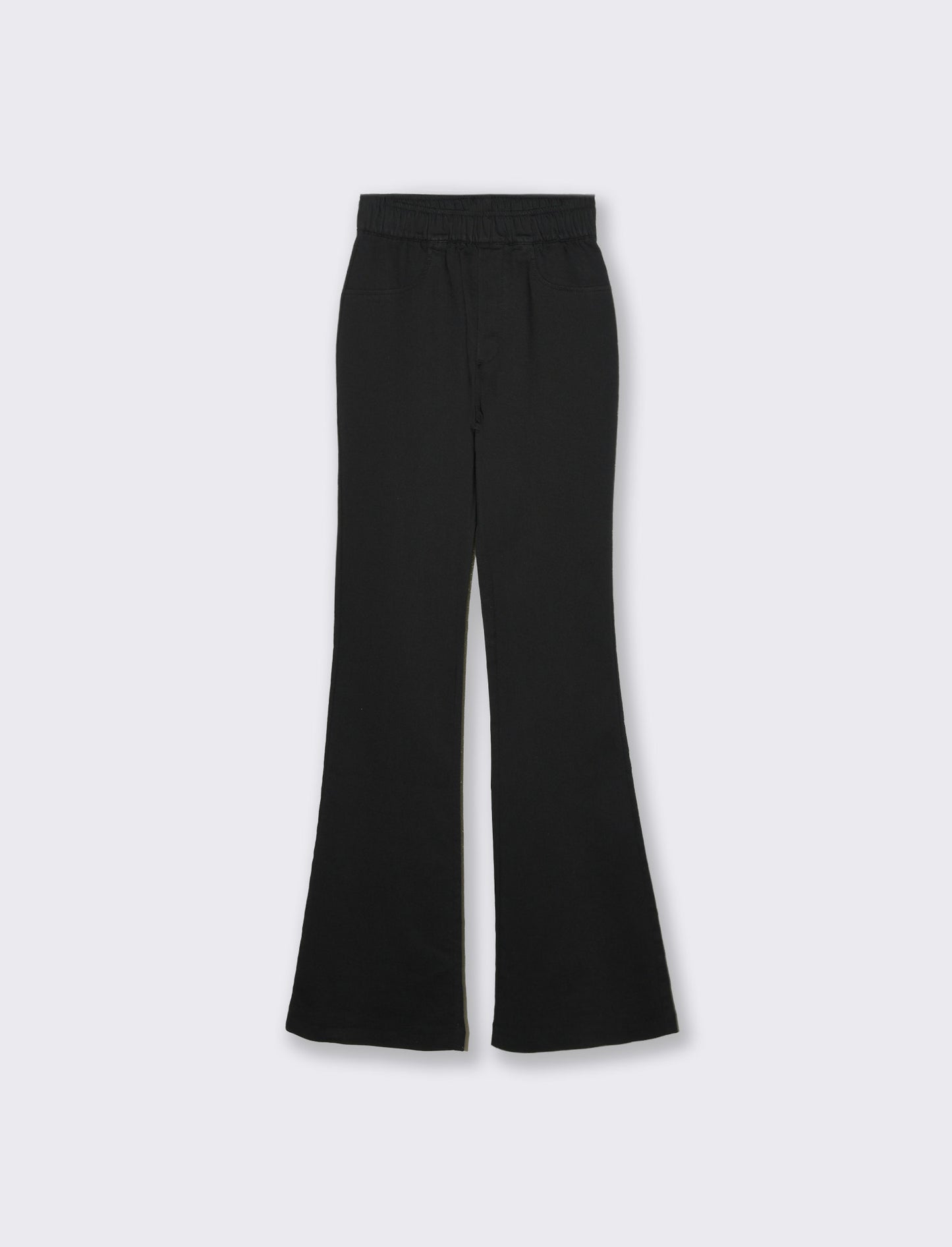 Woman's flared pants for stylish comfort - Black