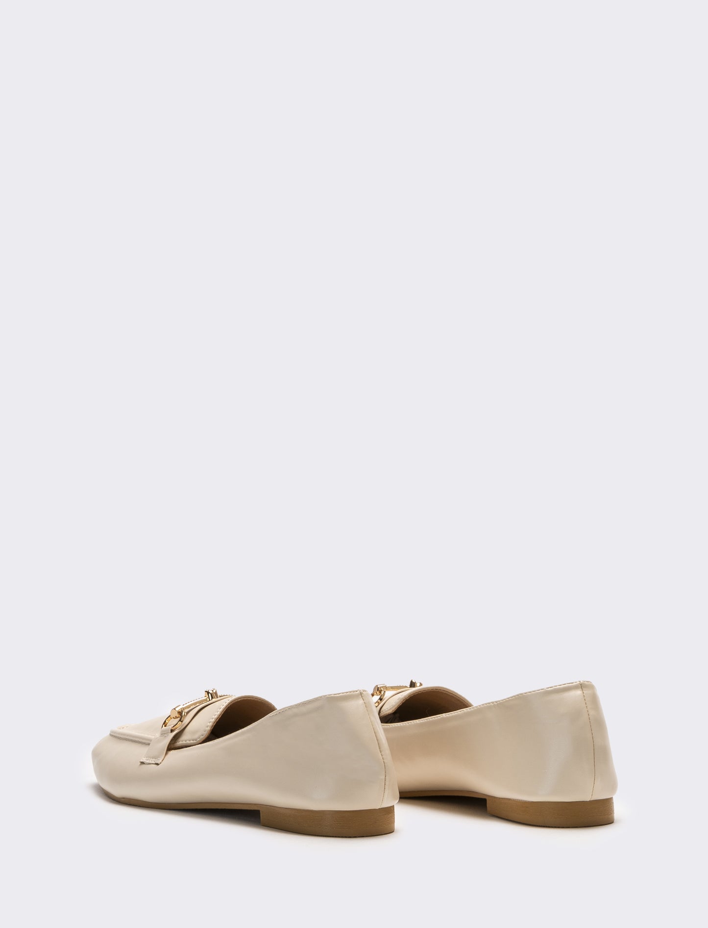 Mocassino da donna con morsetto - Beige