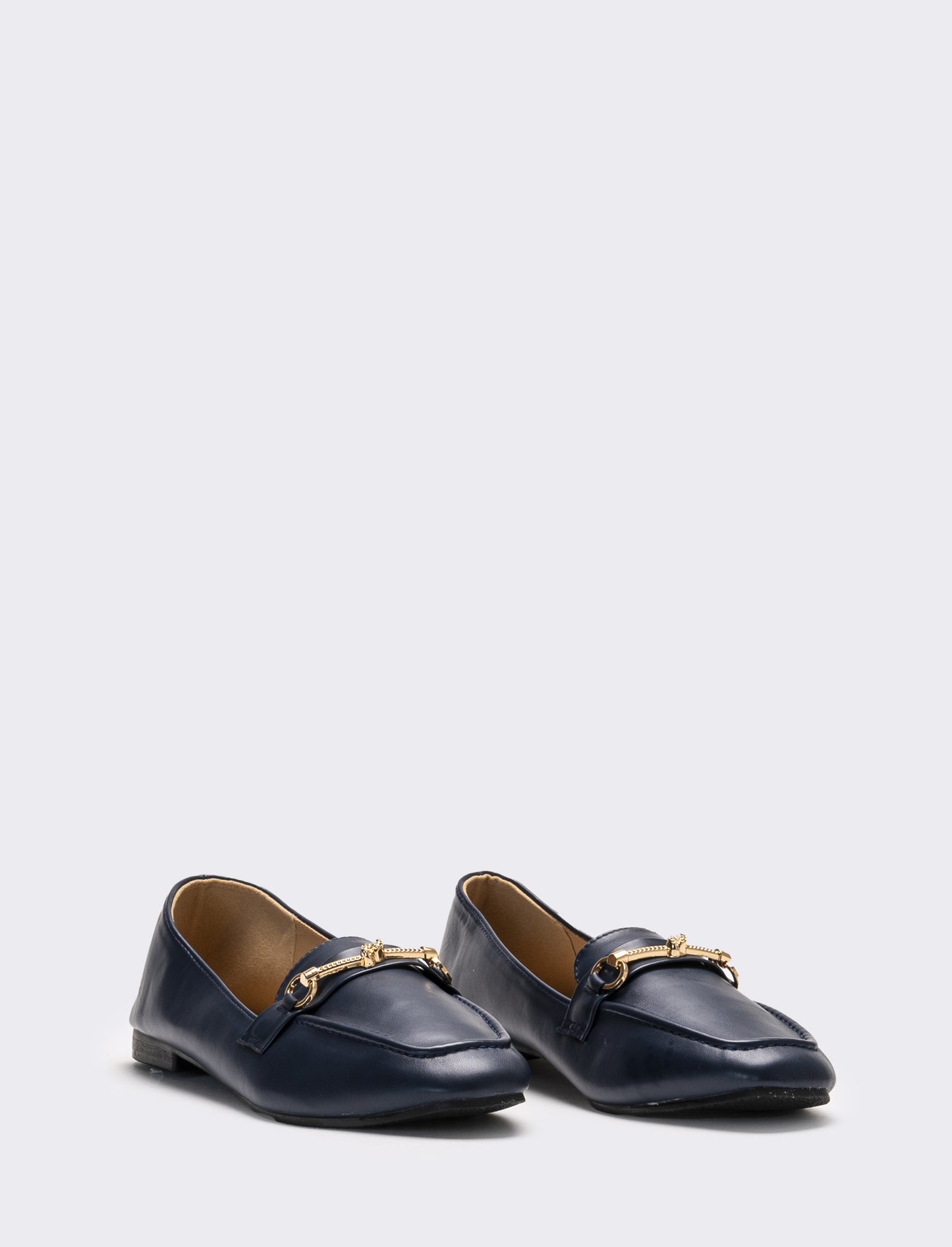 Mocassino da donna con morsetto - Blu