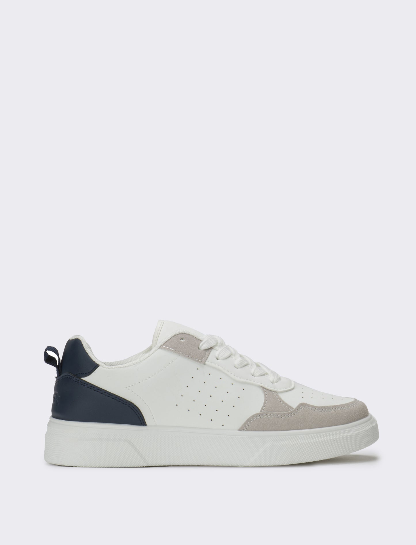 Sneakers da uomo con riporti - Bianco