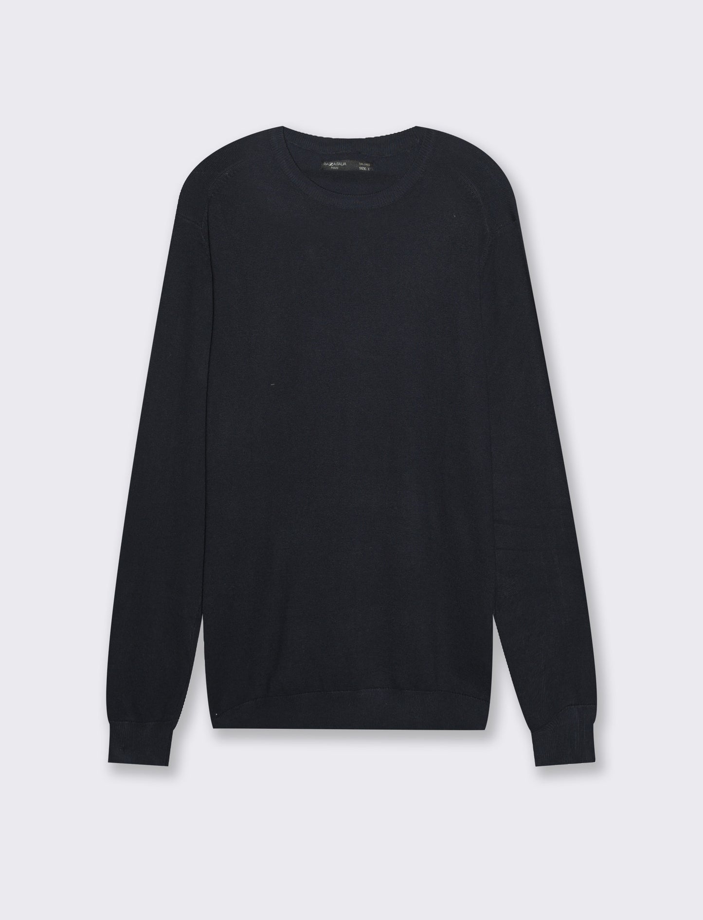 Man's comfort yarn basic sweater - Blue