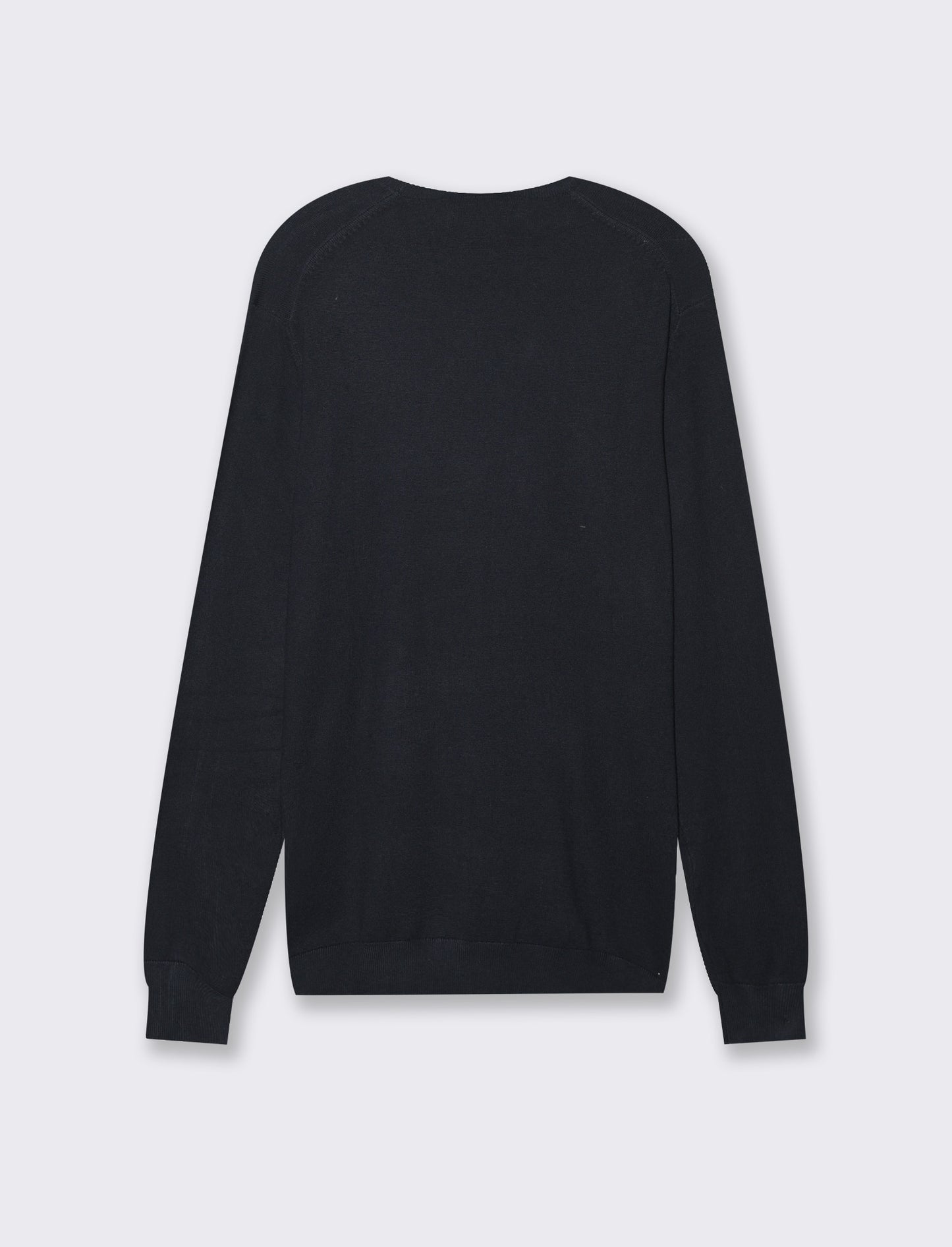 Man's comfort yarn basic sweater - Blue