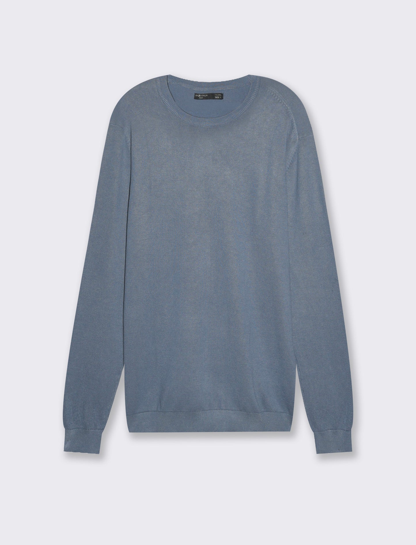 Maglia basic in filato comfort da uomo - CARTA DA ZUCCHERO