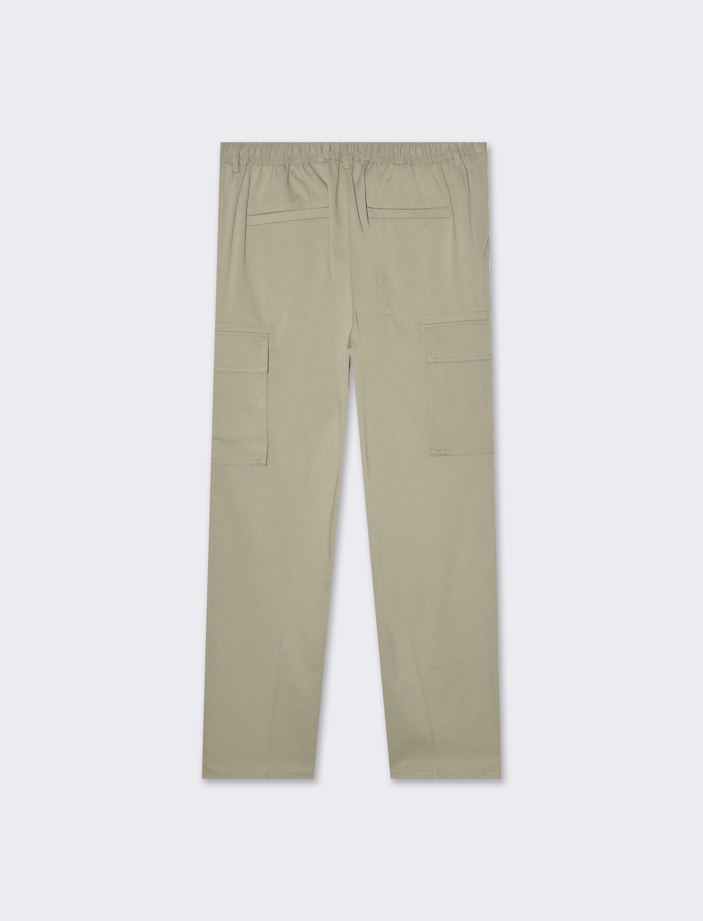 Pantaloni chino tailored cargo da uomo - Verde salvia