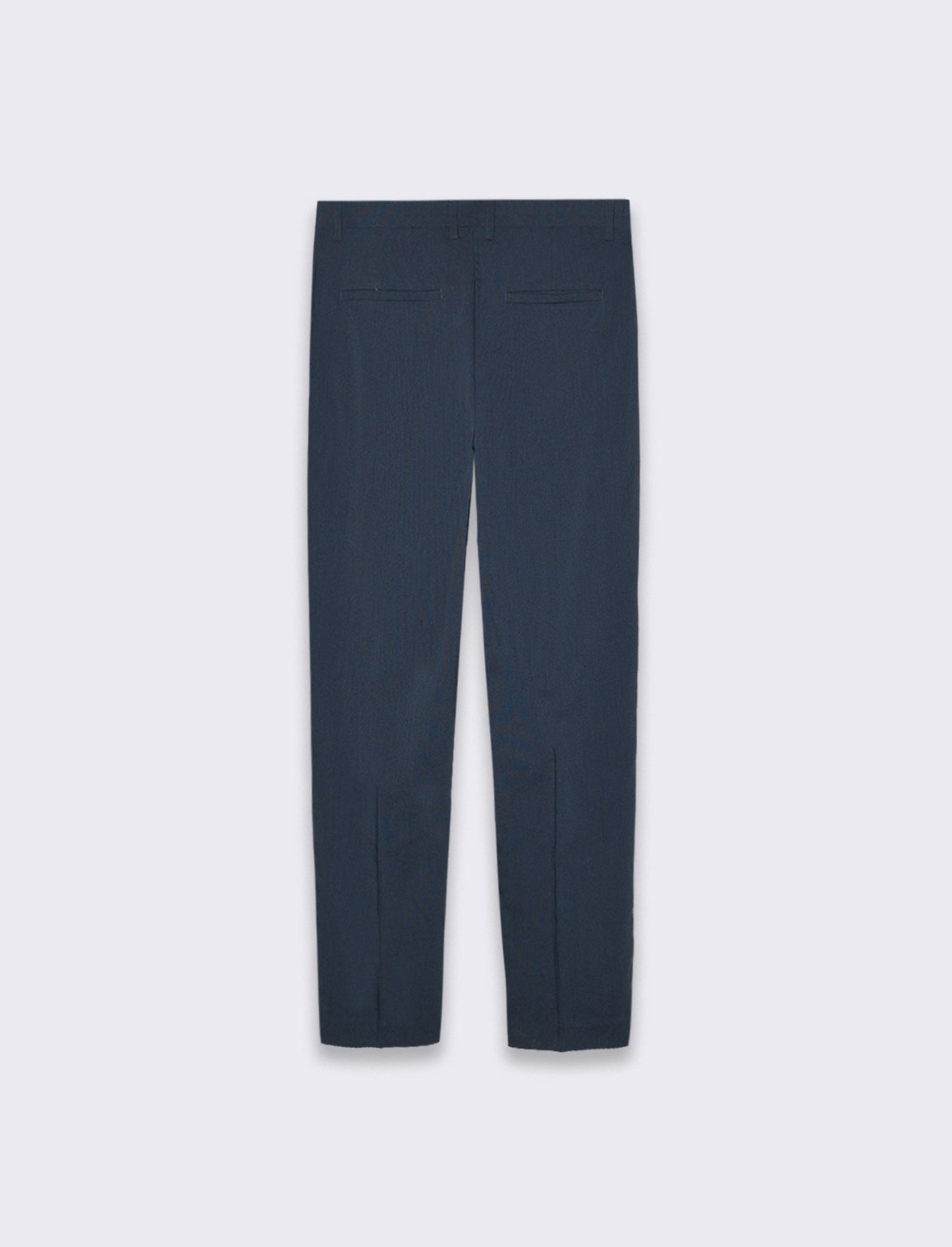 Pantaloni chino straight fit da uomo - Blu