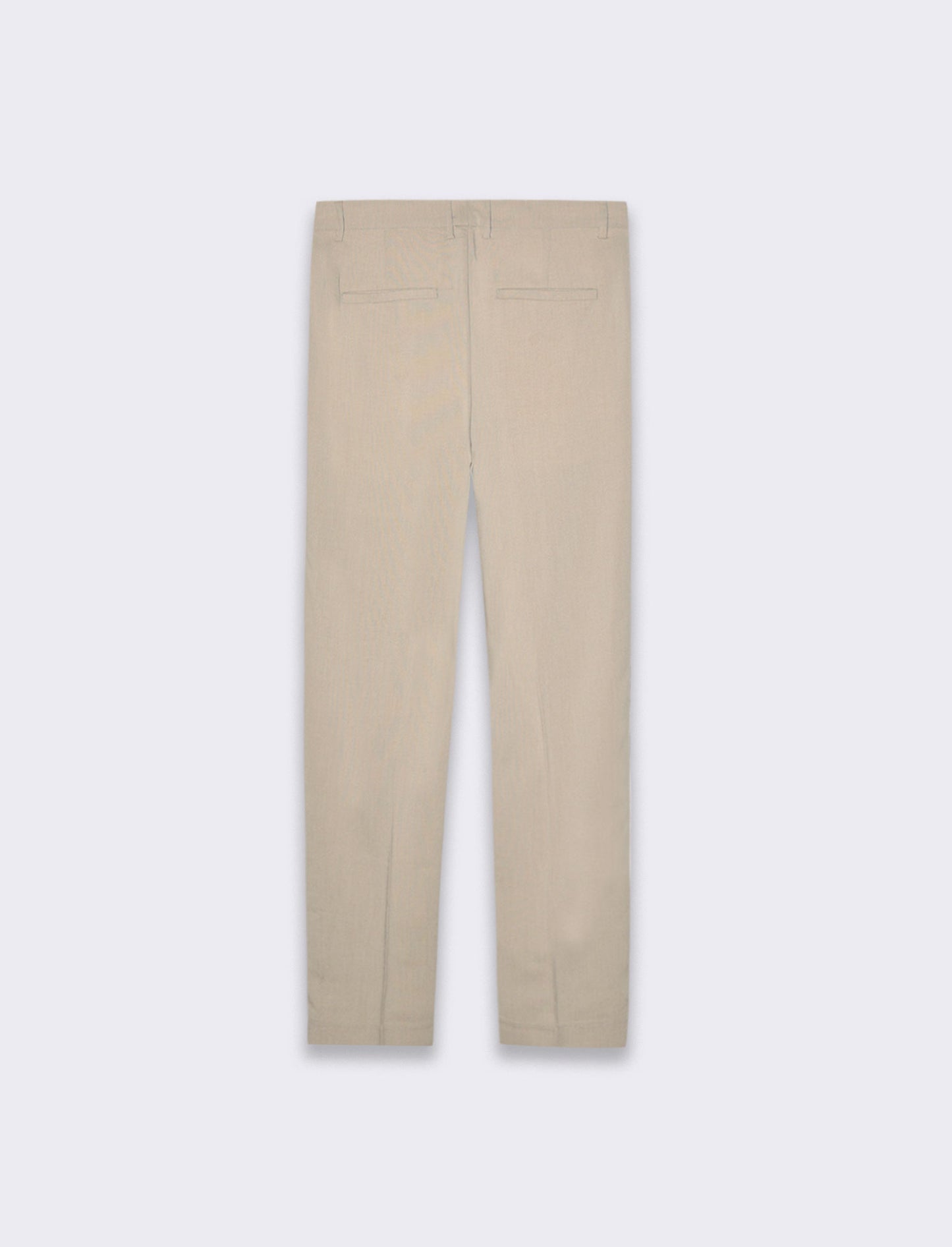 Pantaloni chino straight fit da uomo - Beige