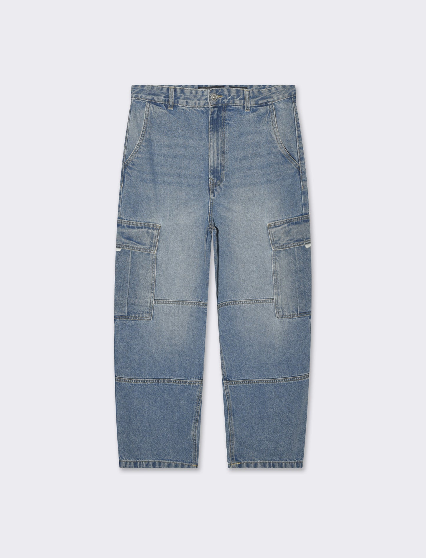 Man's baggy skater cargo jeans for ultimate comfort - Blue
