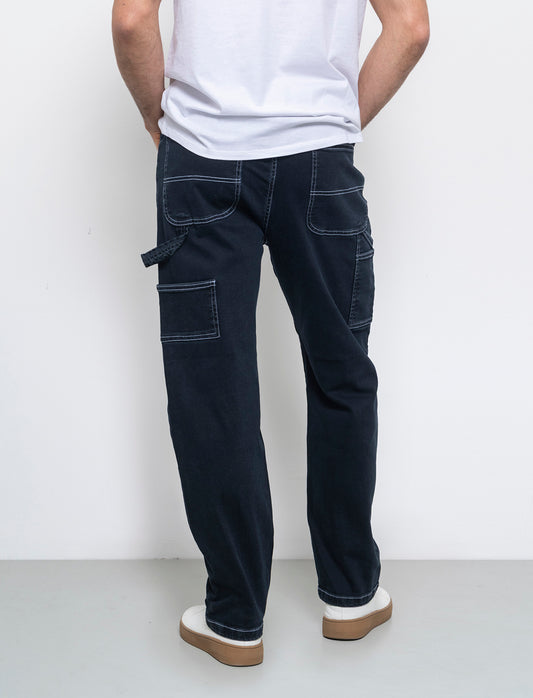 Jeans carpenter fit da uomo - DENIM SCURO
