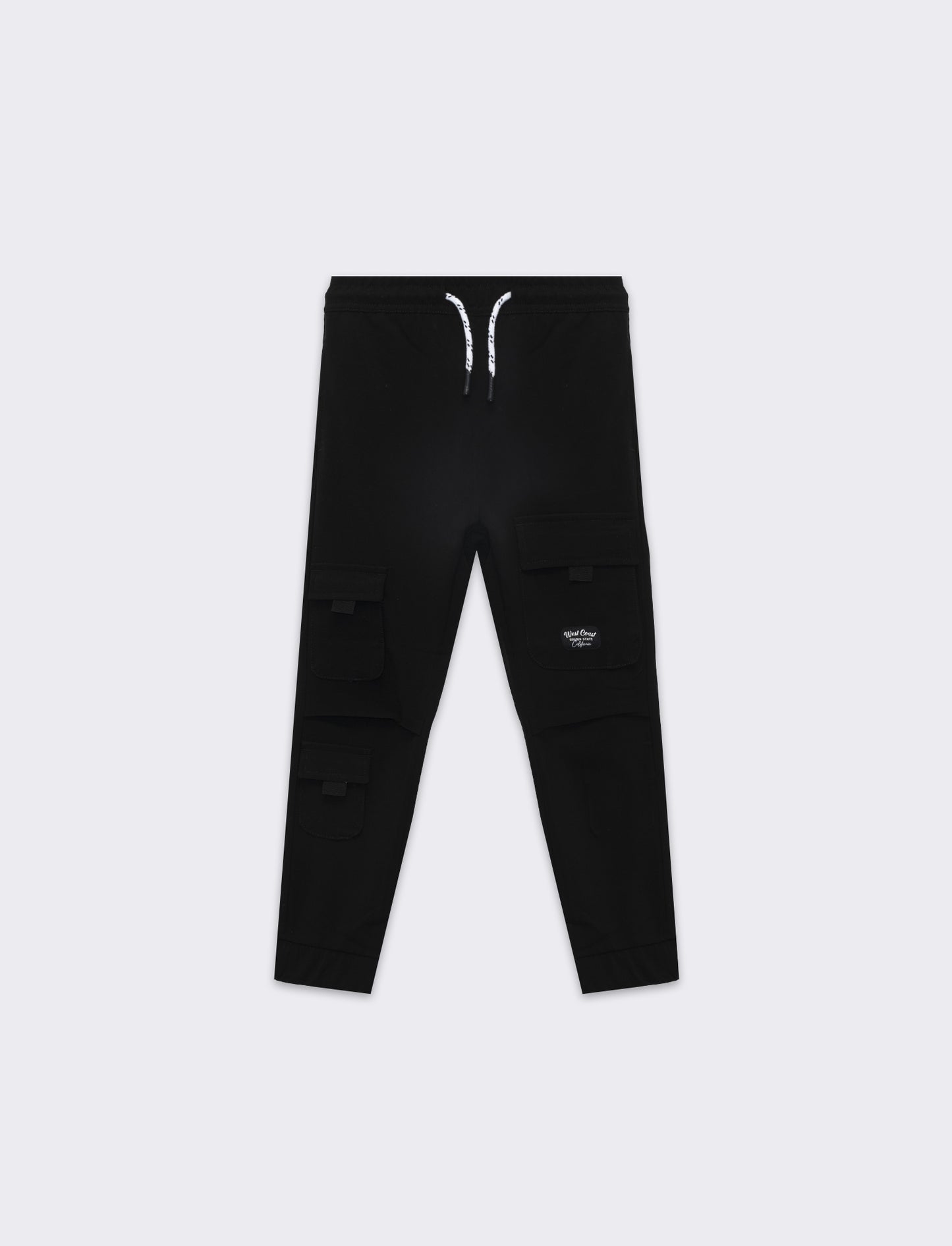 Pantalone con tasconi da bambino - Nero