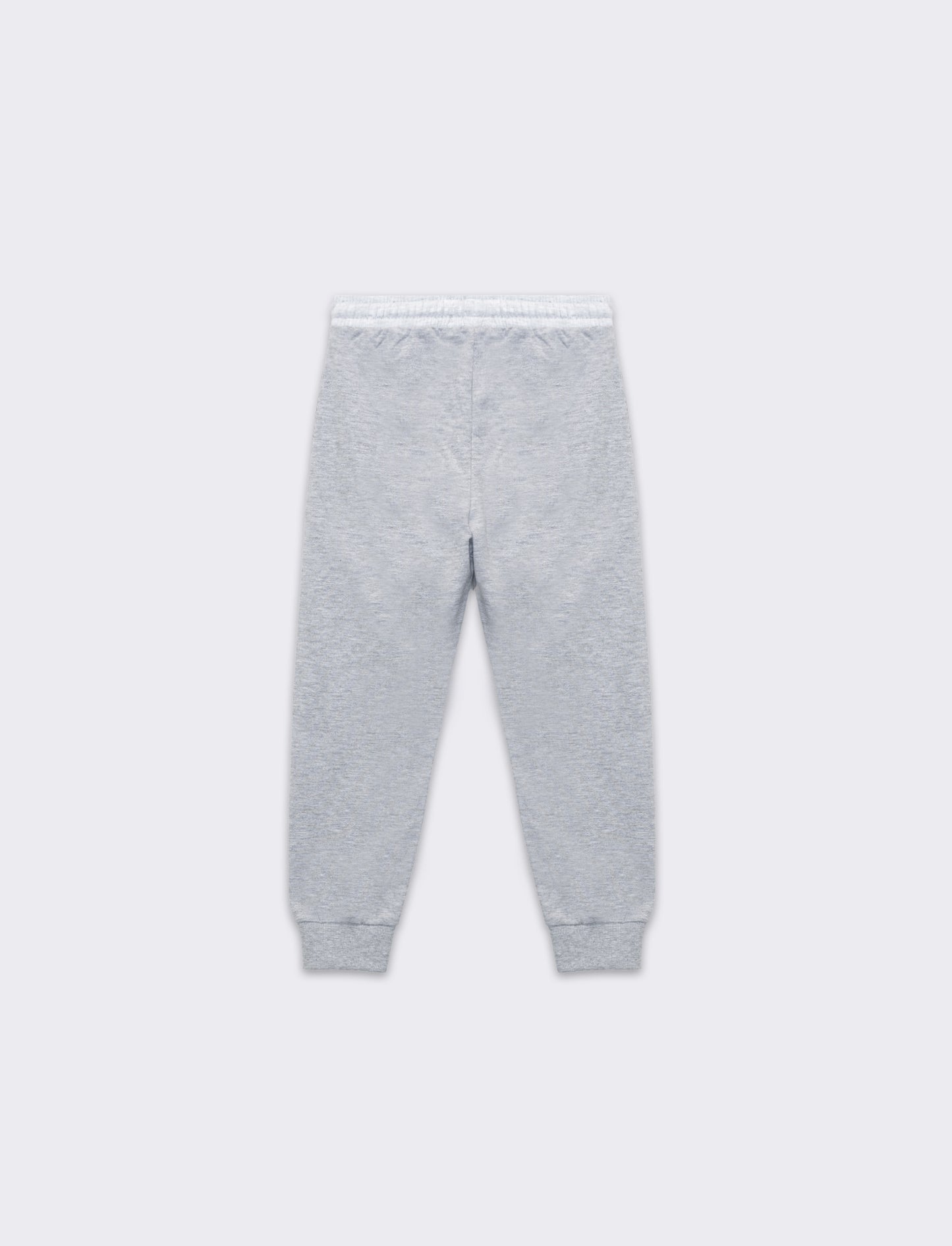 Jogger bicolor da bambino - Grigio mel.