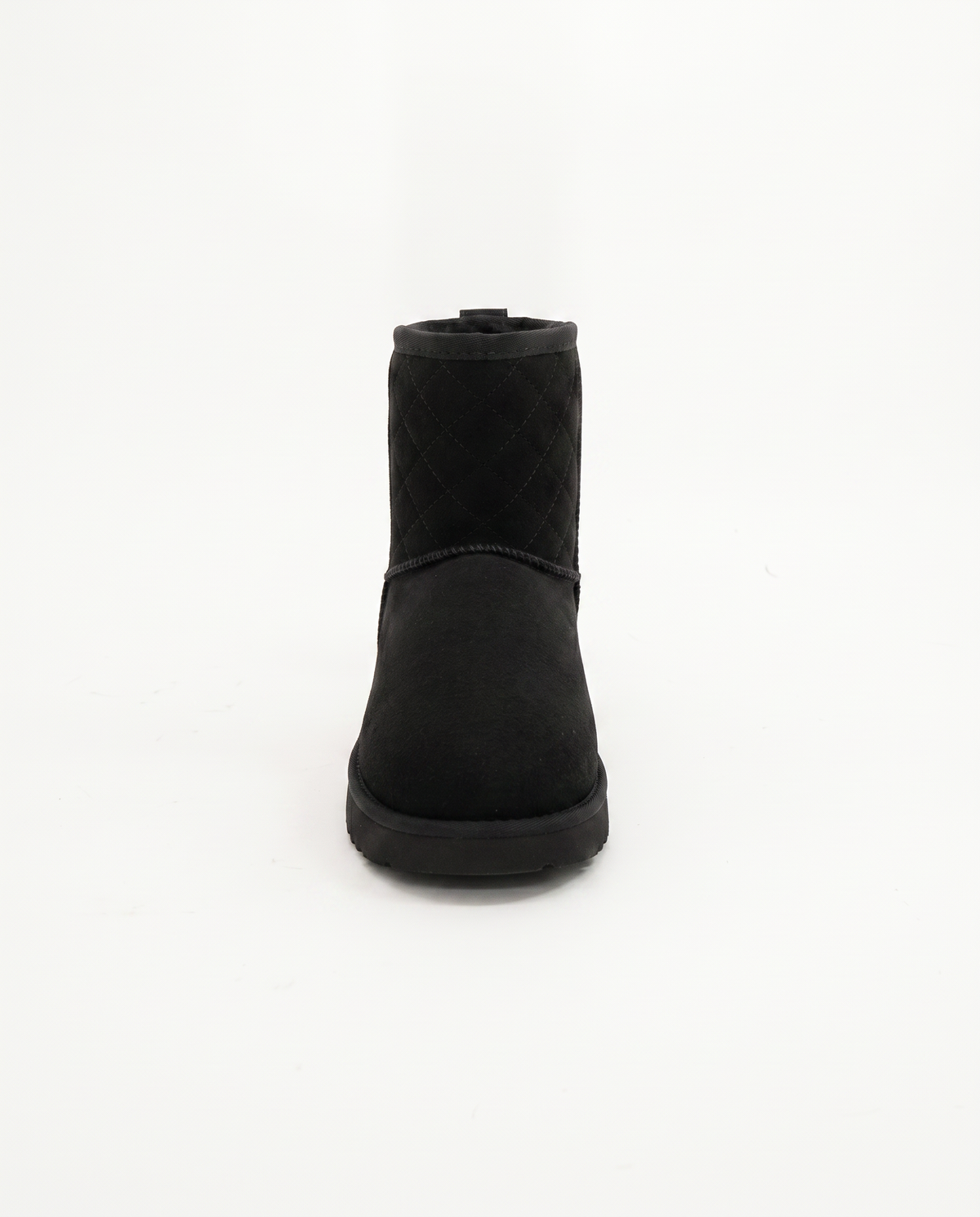 Snow Boot in Suede Microfiber - Black