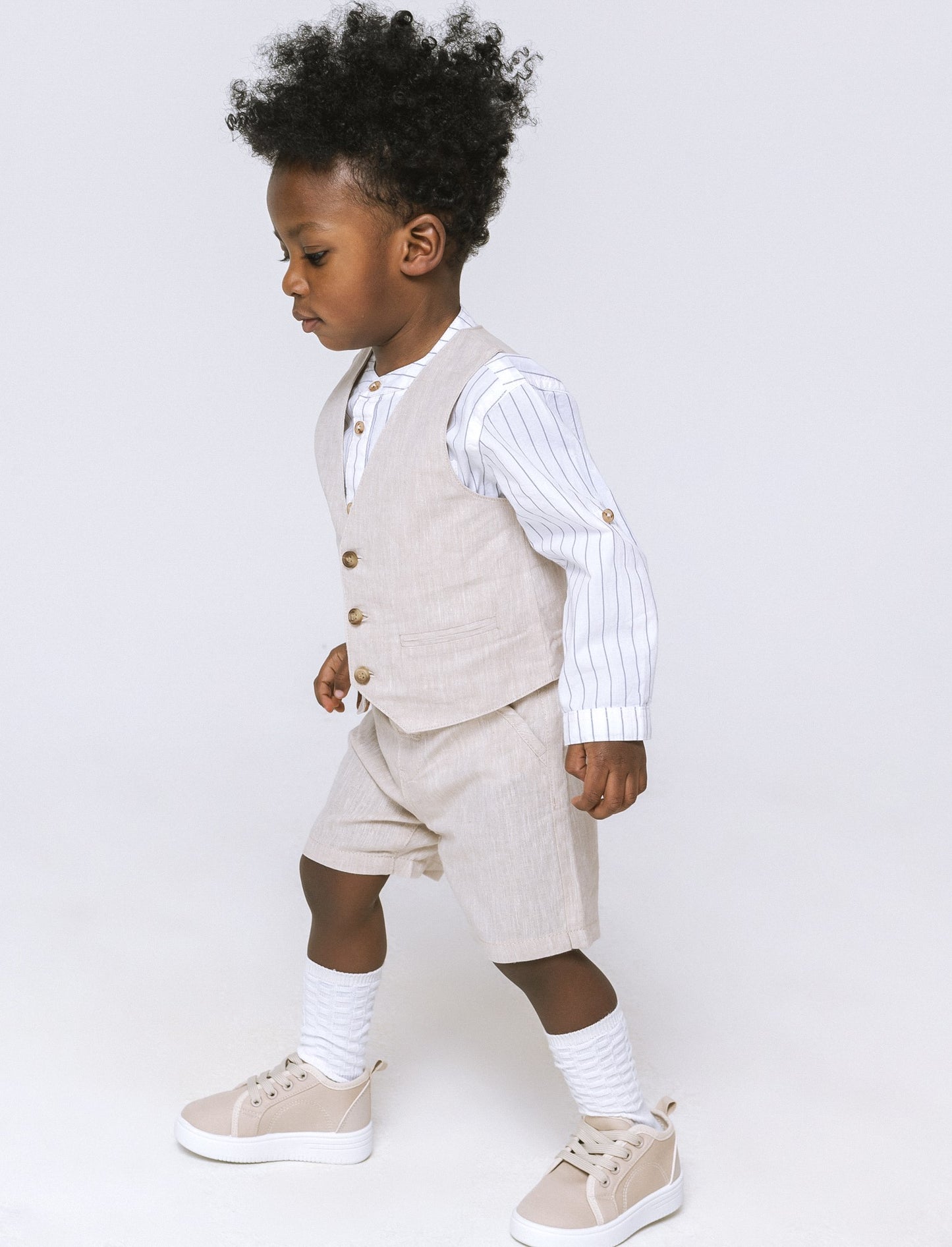 Camicia rigata da neonato - Righe