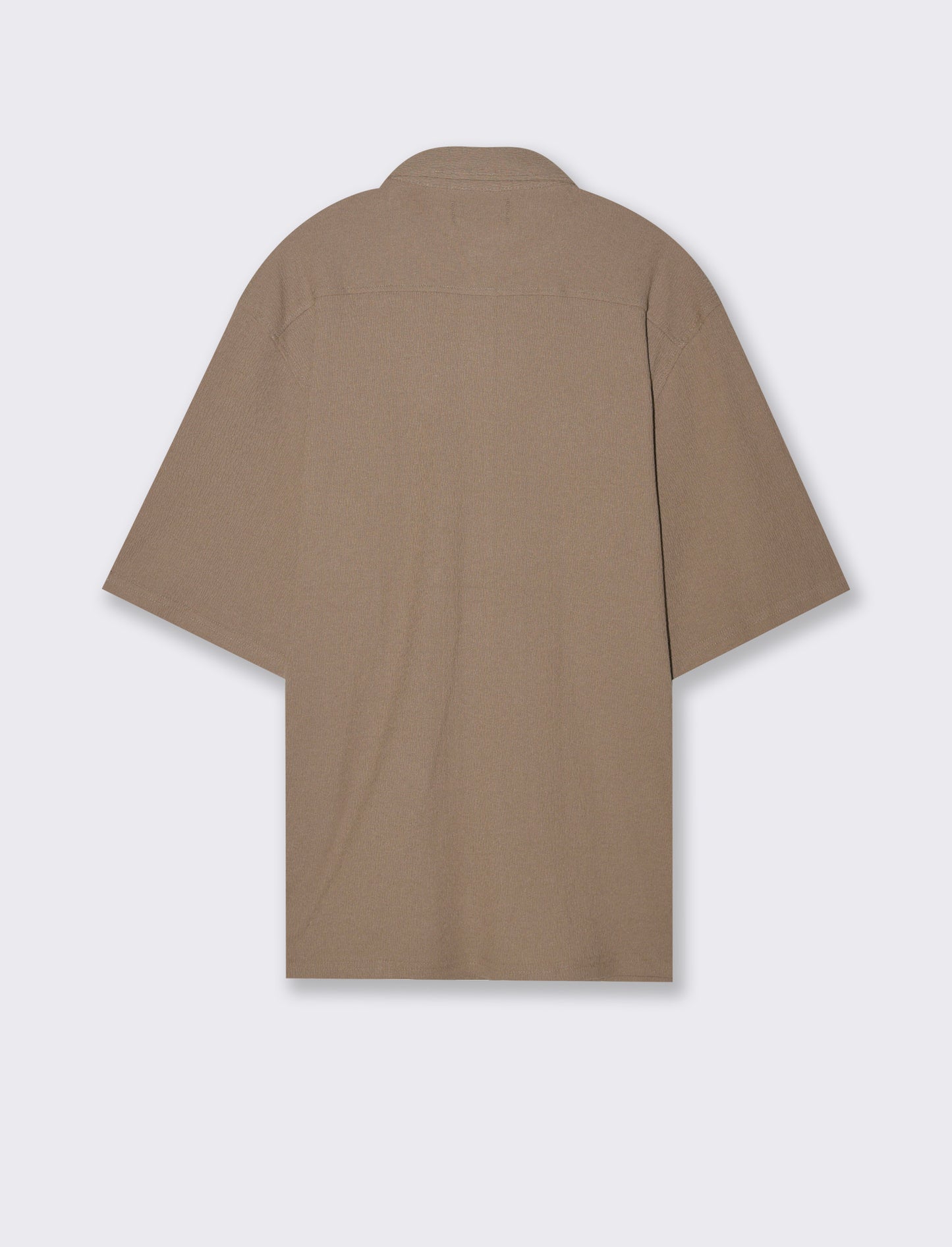 Camicia basic regular fit easy iron da uomo - Grigio tortora