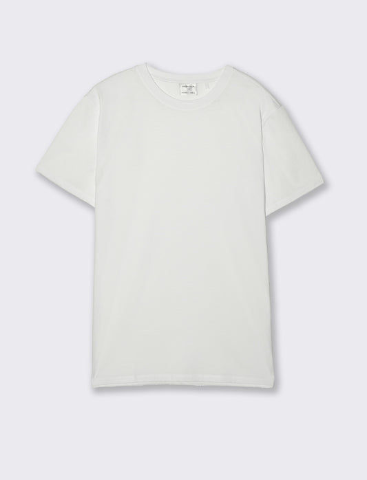 T-shirt in cotone premium mercerizzato da uomo - Bianco