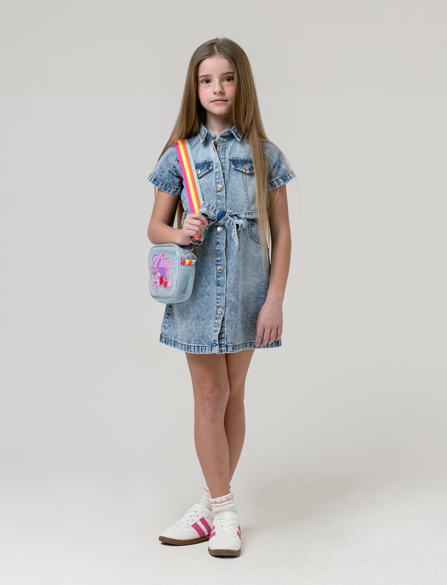 Abito in denim da bambina - Denim