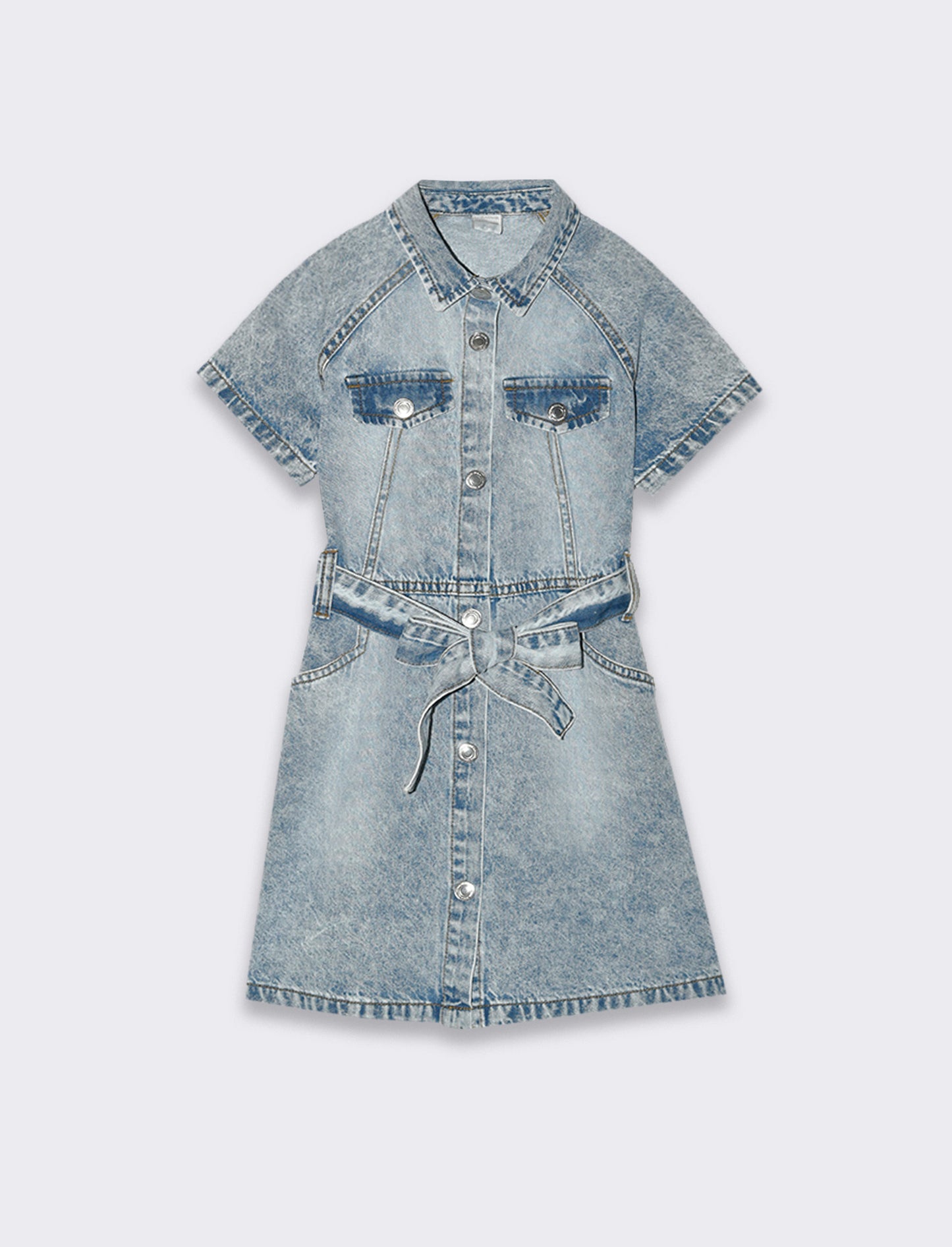Abito in denim da bambina - Denim