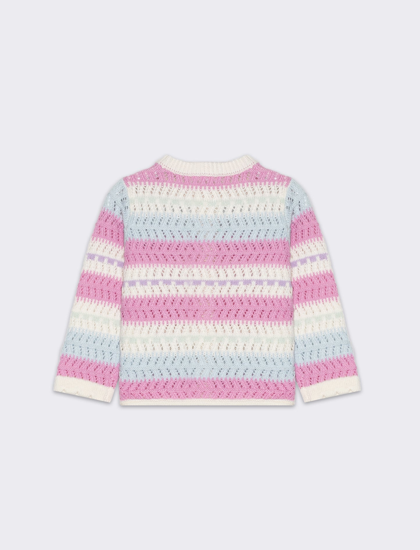 Cardigan arcobaleno da neonata - Multicolore