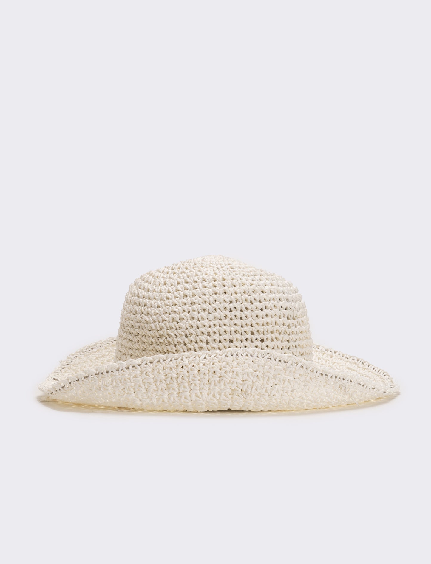 Cappello donna pescatore basic carta - Bianco